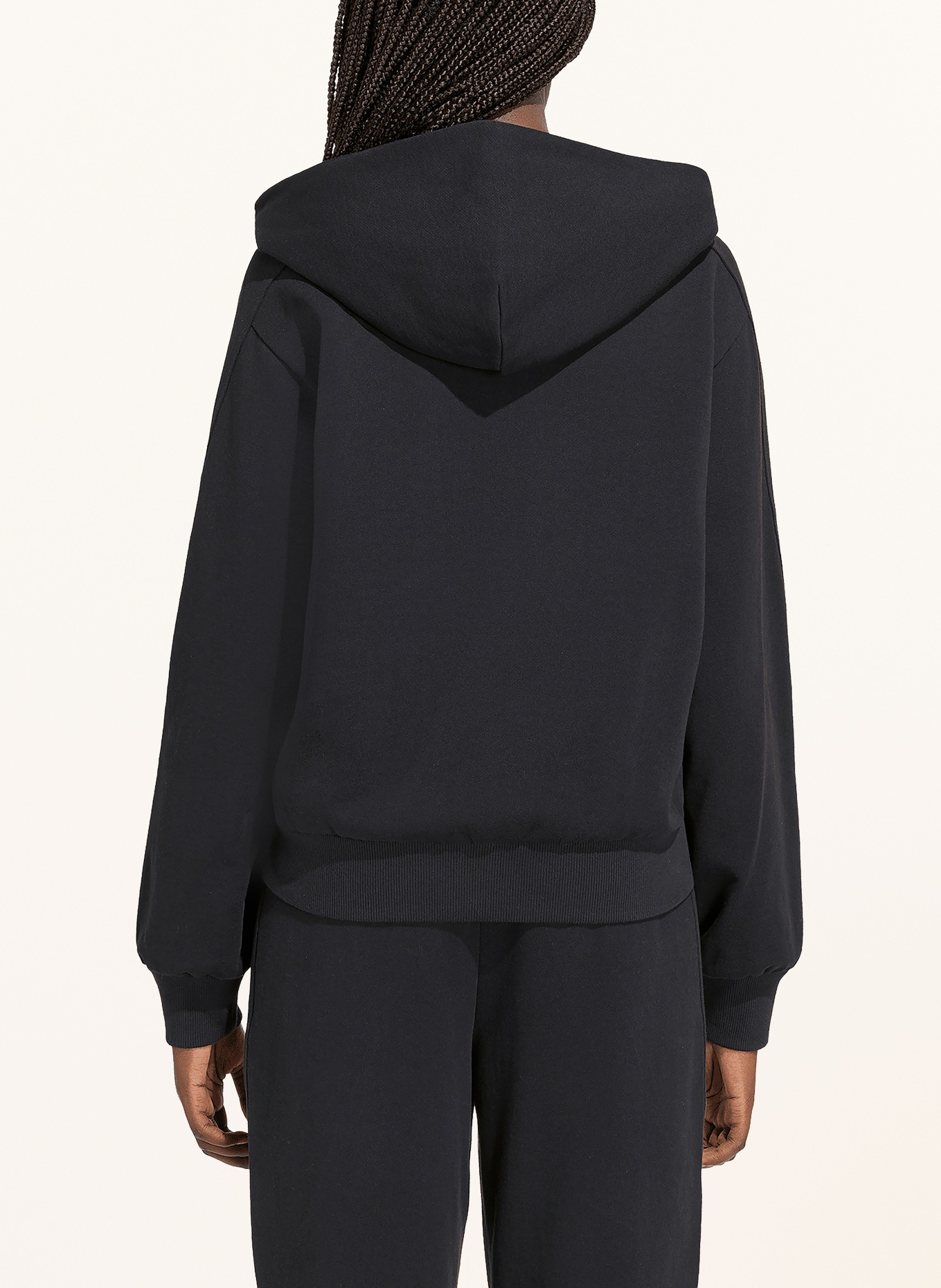 adidas KIT Zip-up sweatshirt Jacket: BLACK