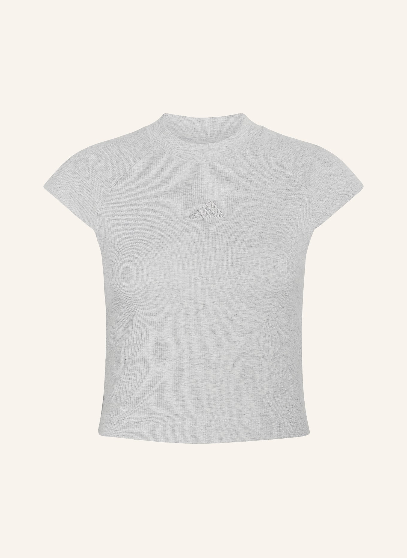 adidas Cropped top KIT: LICHTGRIJS
