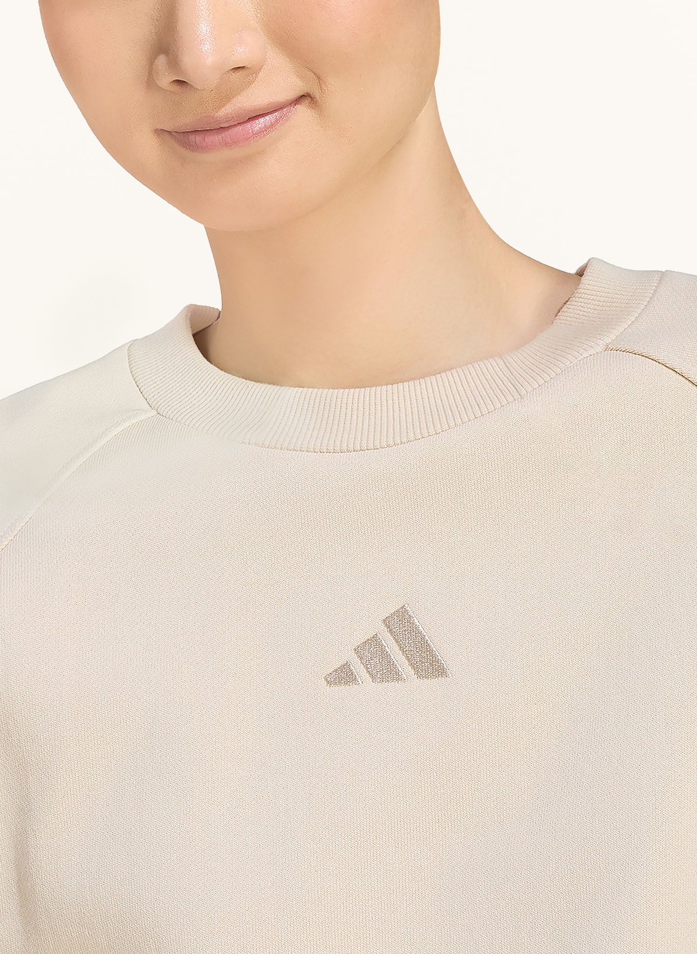 adidas Sweatshirt: HELLBRAUN