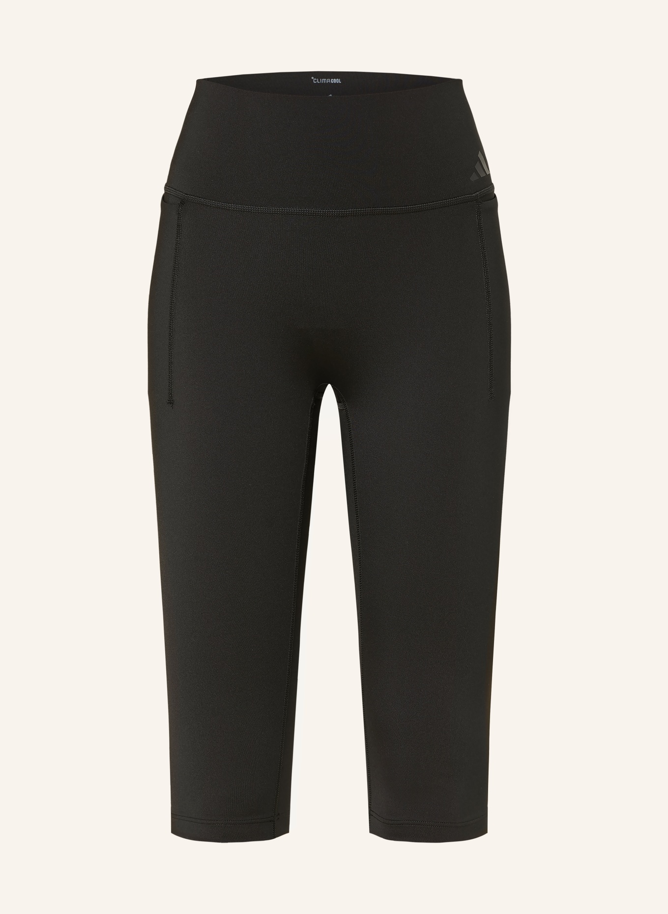 adidas Tights OPTIME WORKOUT CONTOUR CAPRI: SCHWARZ