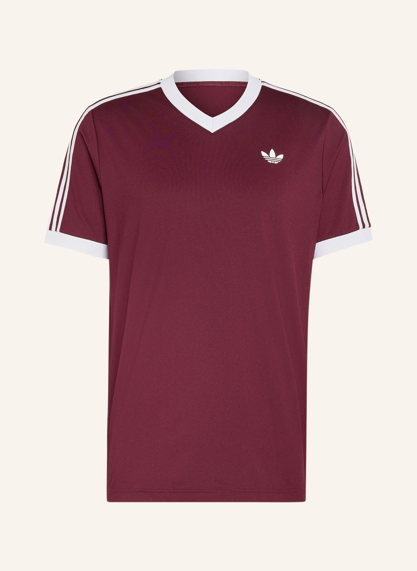 adidas Originals Trainingsshirt CLASSICS: DONKERROOD / WIT