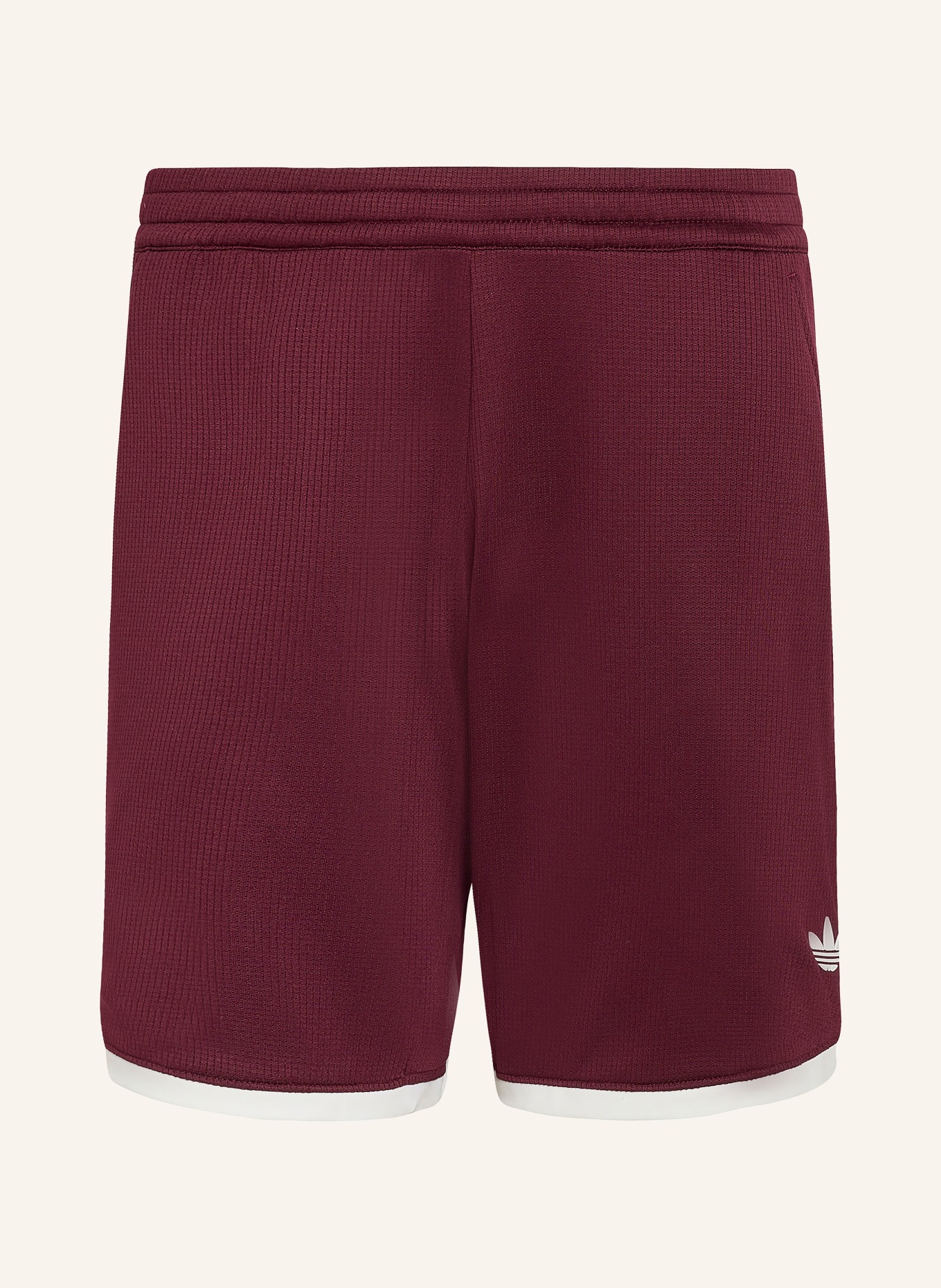 adidas Originals Tennisshorts CLASSICS: DONKERROOD / WIT
