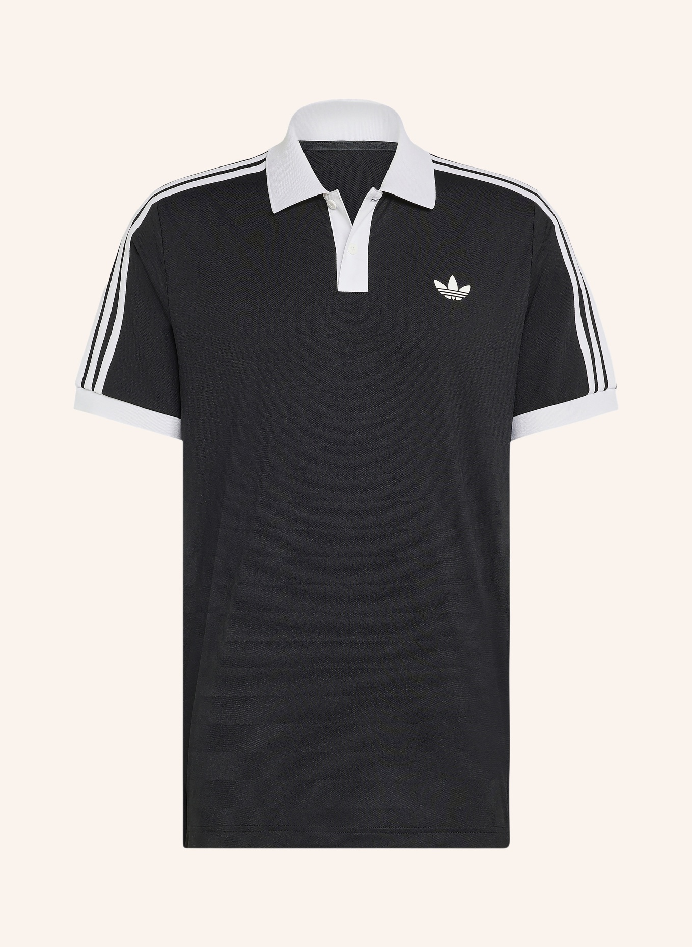 adidas Originals Functioneel poloshirt CLASSICS: ZWART / WIT