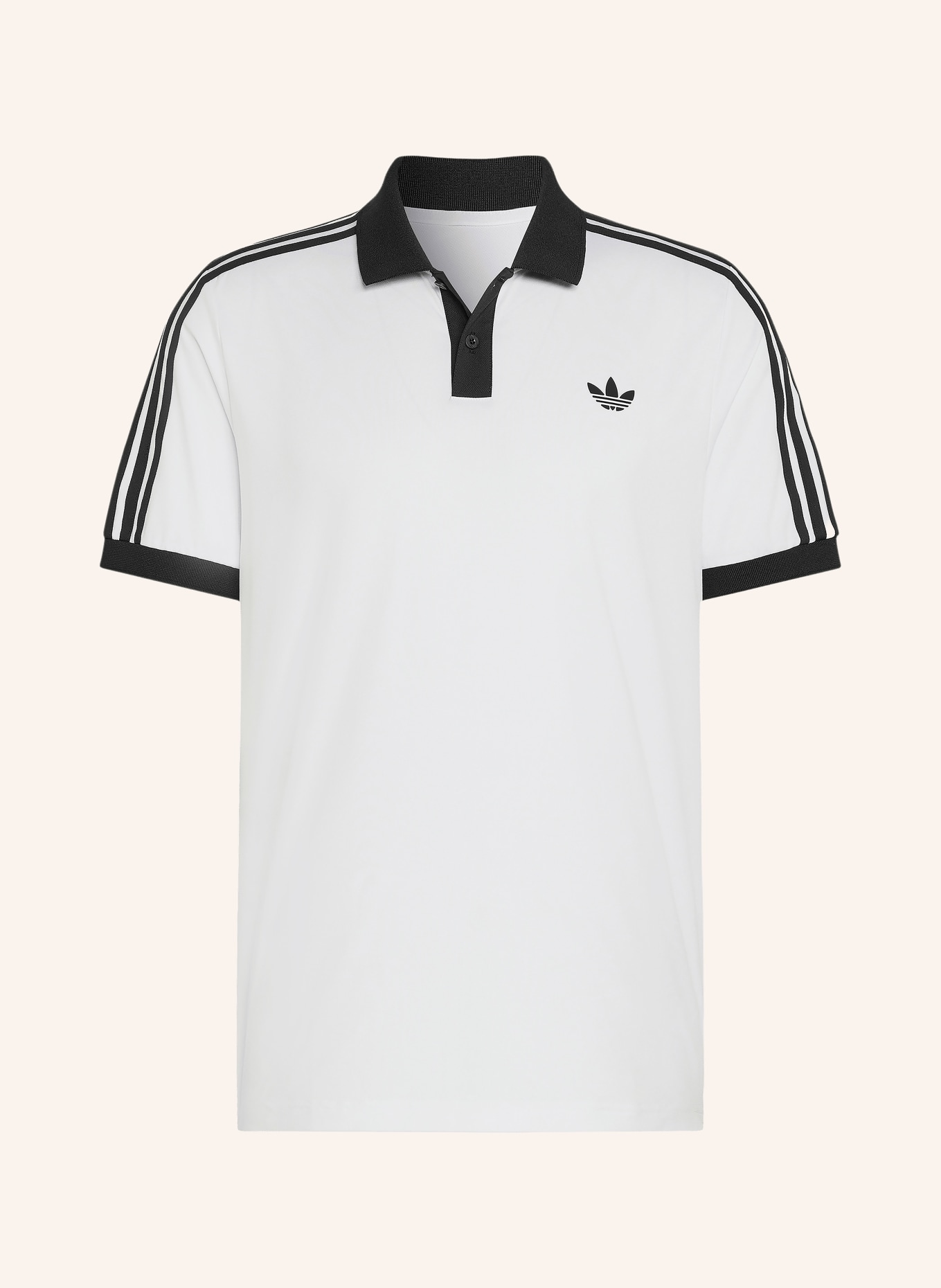 adidas Originals Functioneel poloshirt CLASSICS: WIT / ZWART
