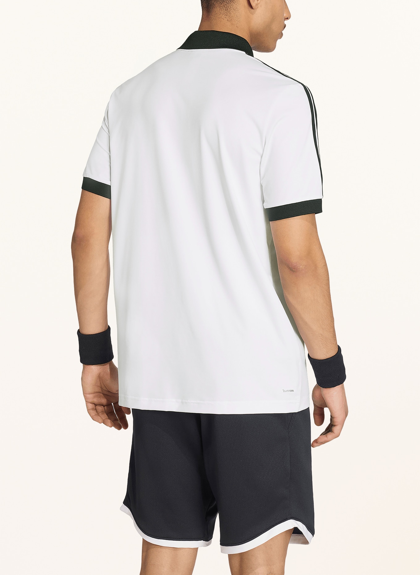 adidas Originals Functioneel poloshirt CLASSICS: WIT / ZWART
