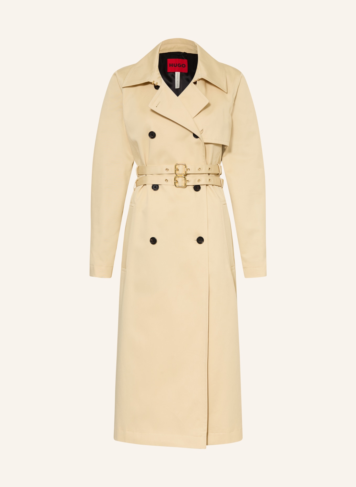 HUGO Trenchcoat MARIANE: ECRU