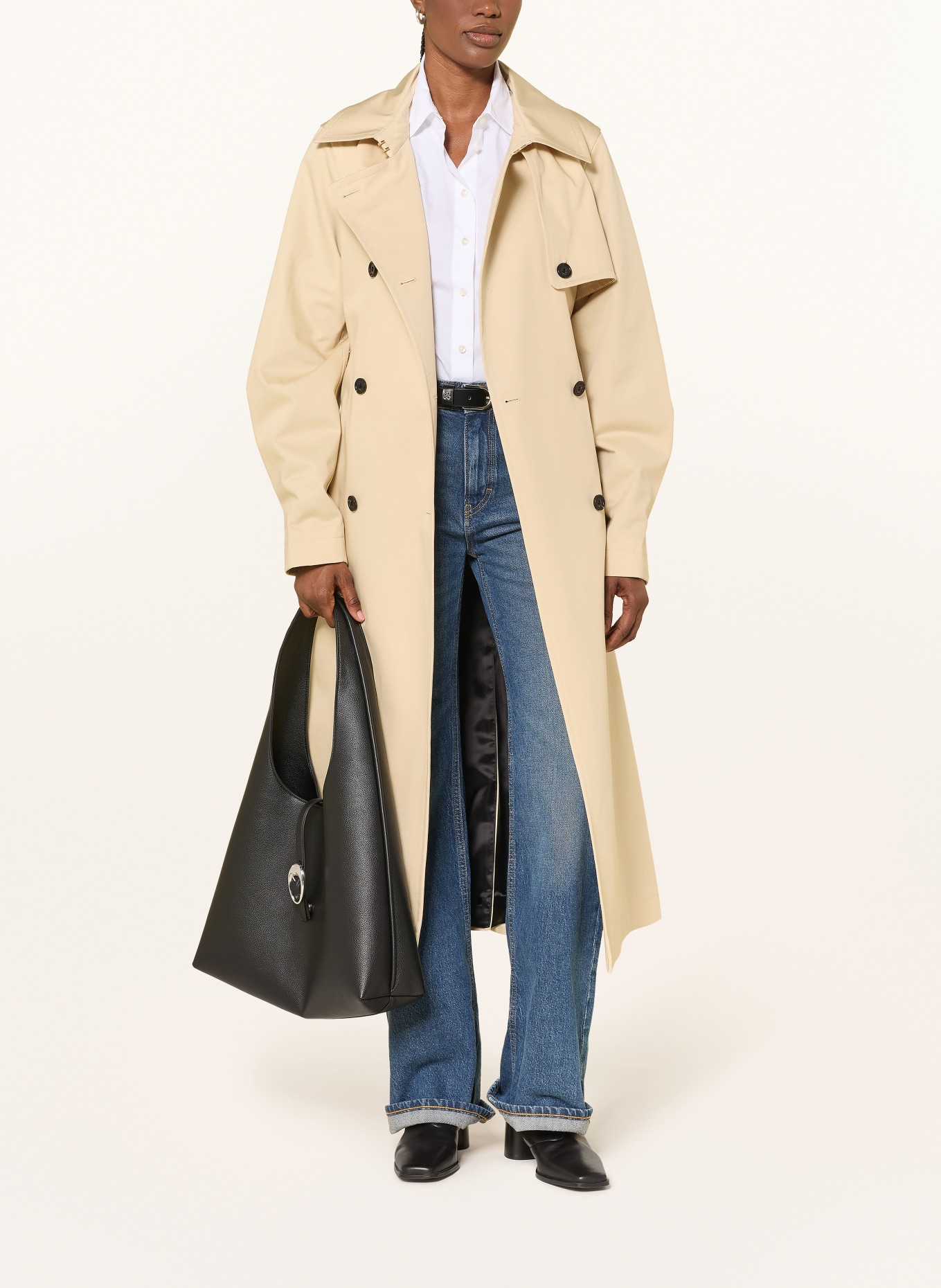 HUGO Trenchcoat MARIANE: ECRU