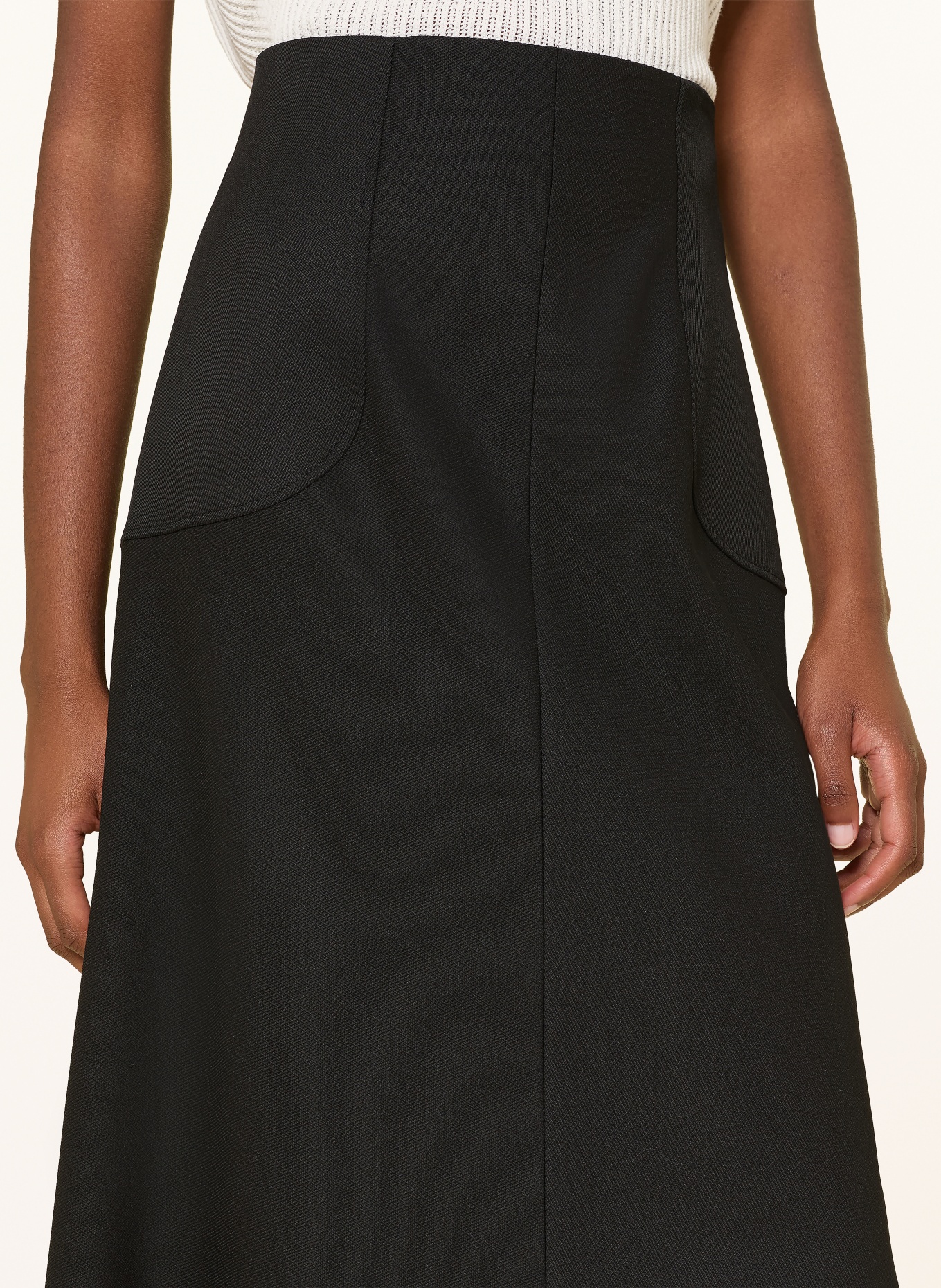 HUGO RASIANA Skirt: BLACK