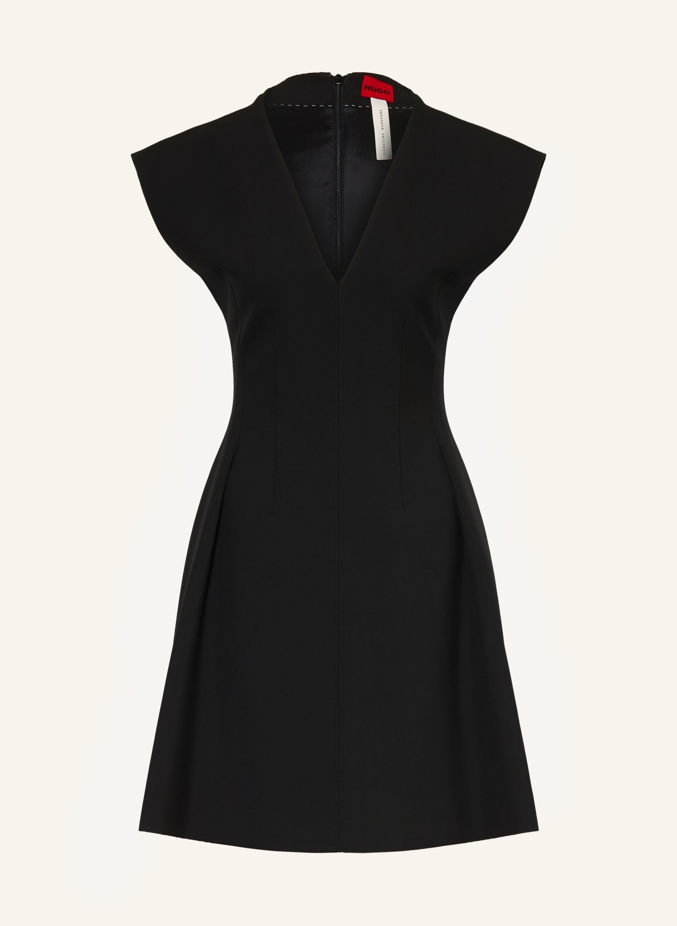 HUGO Kleid KAYTRA: SCHWARZ