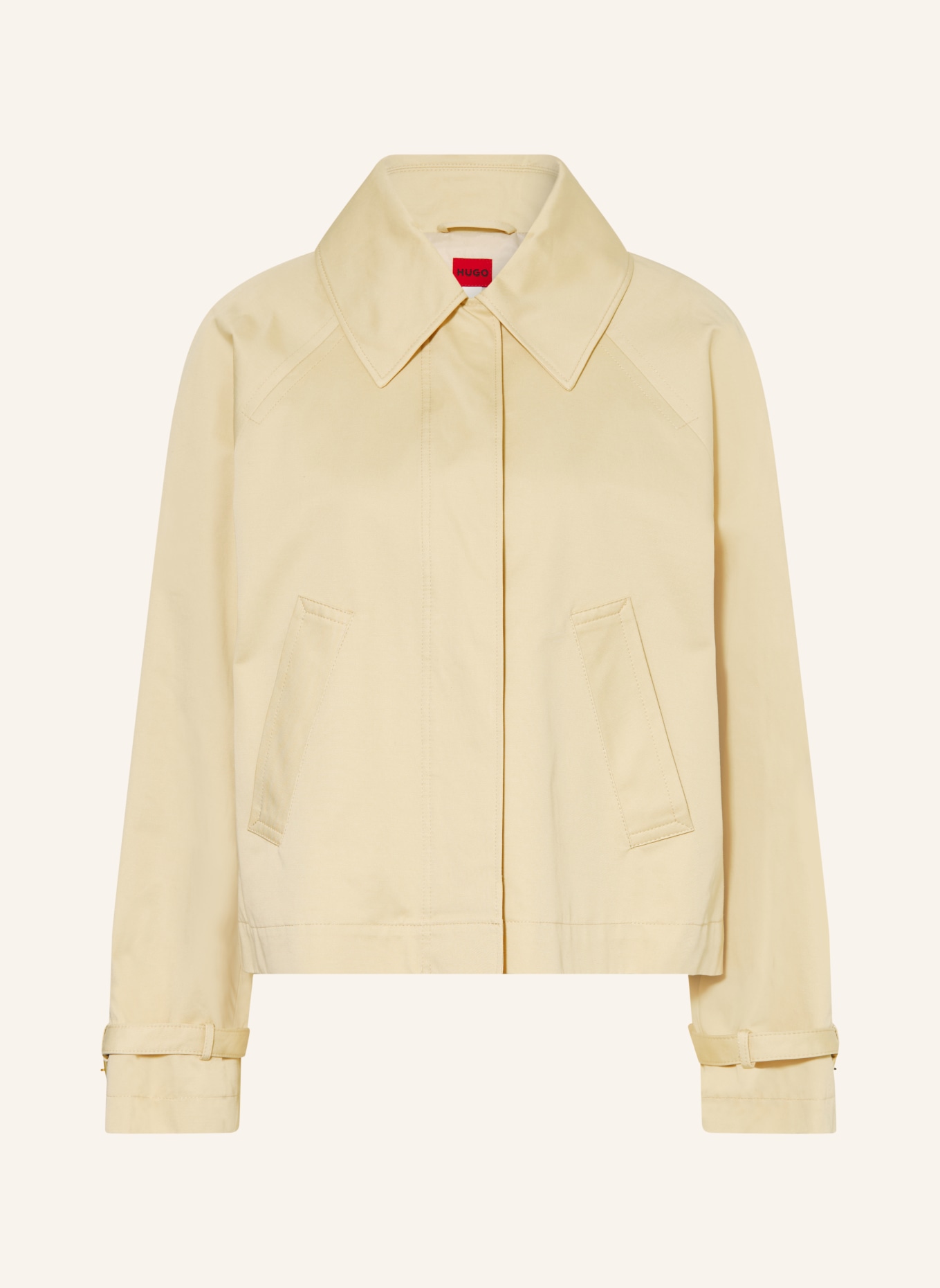 HUGO Jacheta trench AMOTU: MARO DESCHIS