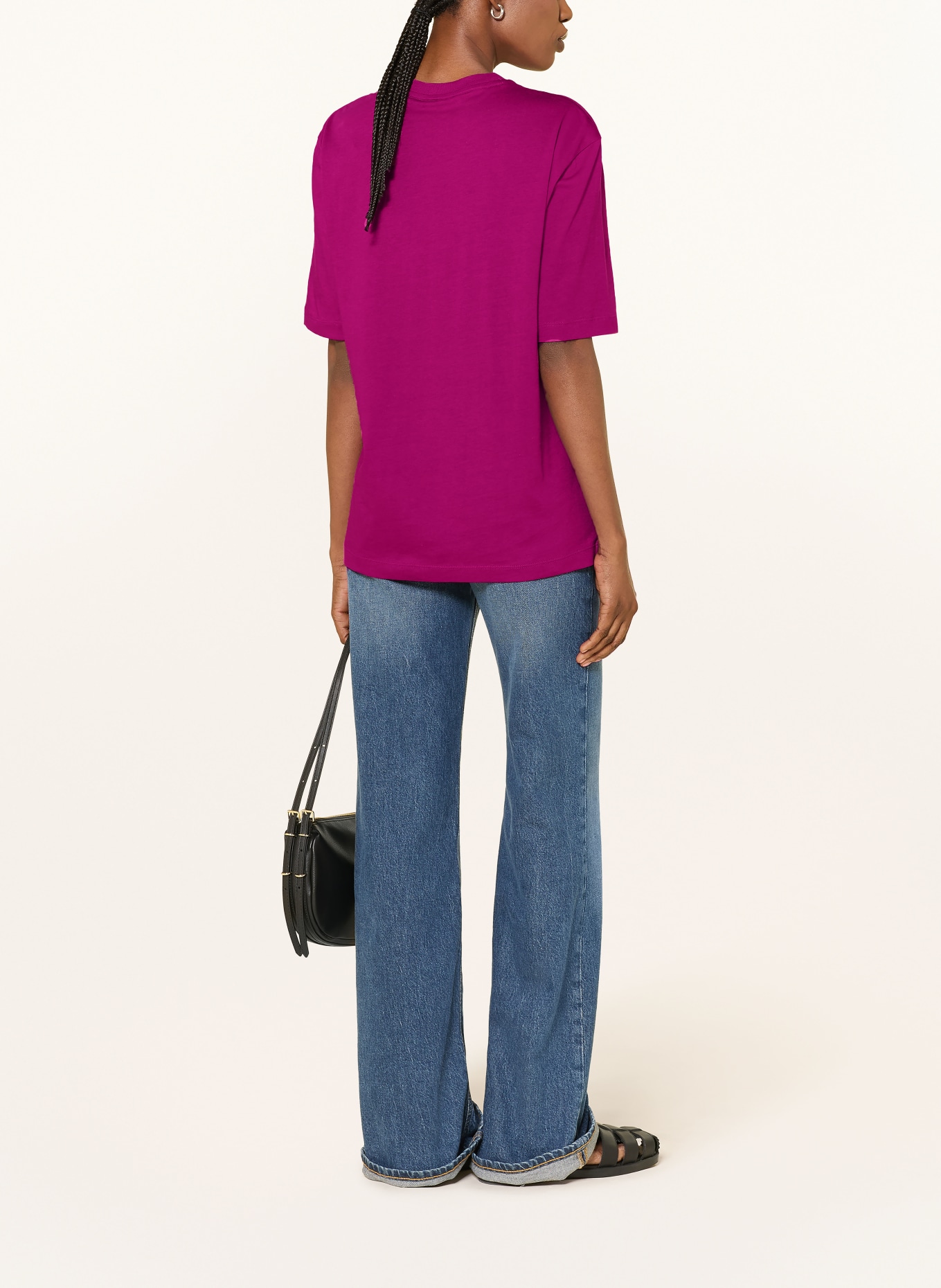 HUGO T-Shirt DASHIRE: FUCHSIA