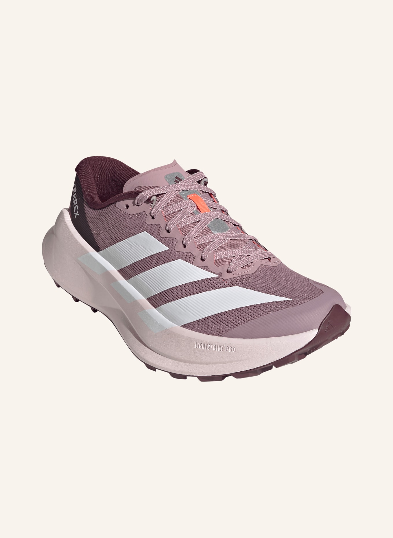 adidas TERREX Chaussures de trail TERREX AGRAVIC SL: VIEUX ROSE / MARRON FONCÉ / BLANC
