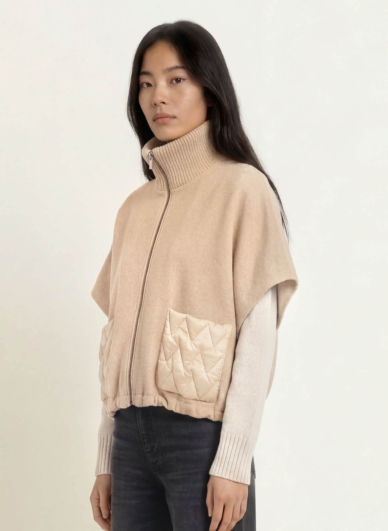 MILESTONE Veste MSAVRIL: BEIGE