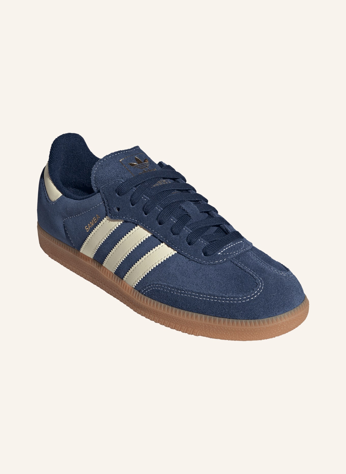adidas Originals Sneaker SAMBA OG: DUNKELBLAU / CREME