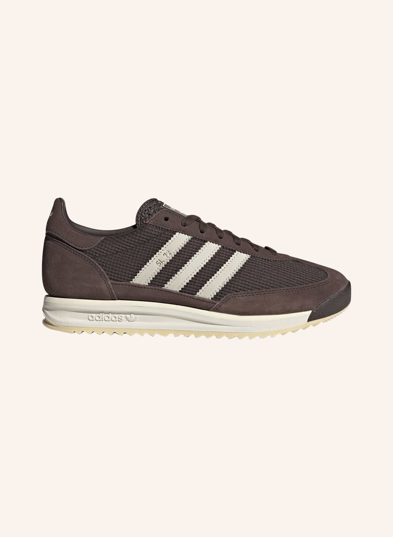 adidas Originals Sneaker SL 72 RS: BRAUN / CREME