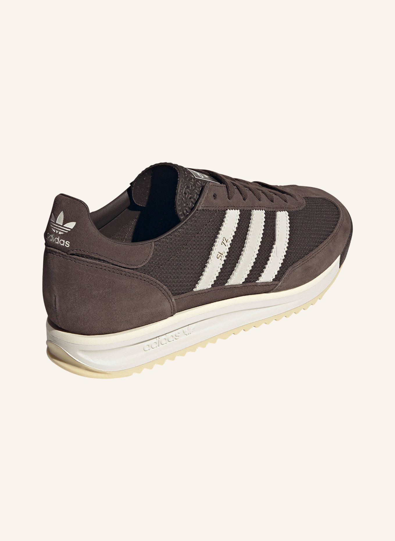 adidas Originals Sneaker SL 72 RS: BRAUN / CREME
