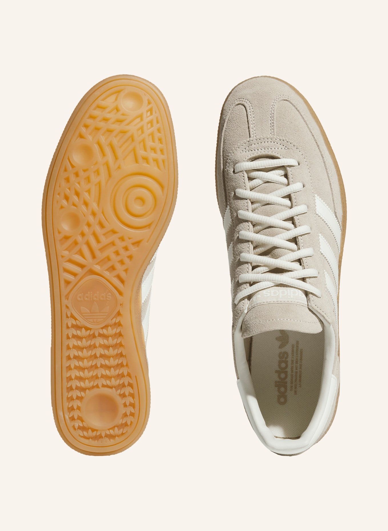 adidas Originals Sneaker HANDBALL SPEZIAL: BEIGE / WEISS