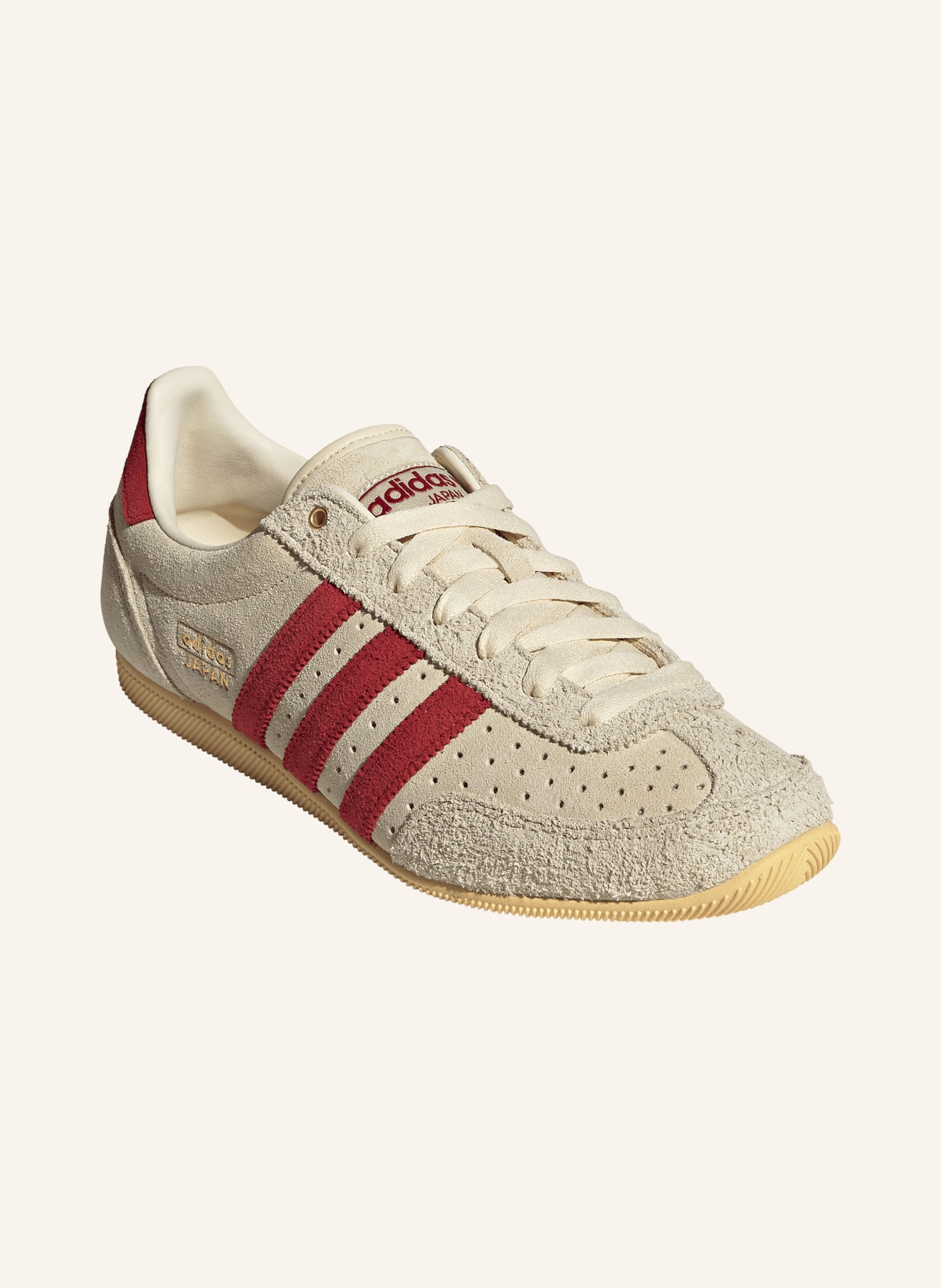 adidas Originals Sneakers JAPAN: BEIGE / ROUGE