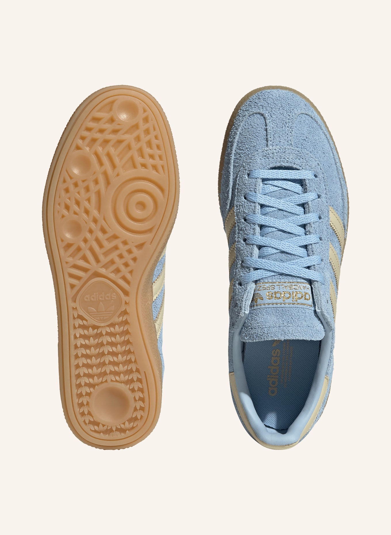 adidas Originals Sneaker HANDBALL SPEZIAL: HELLBLAU / CREME