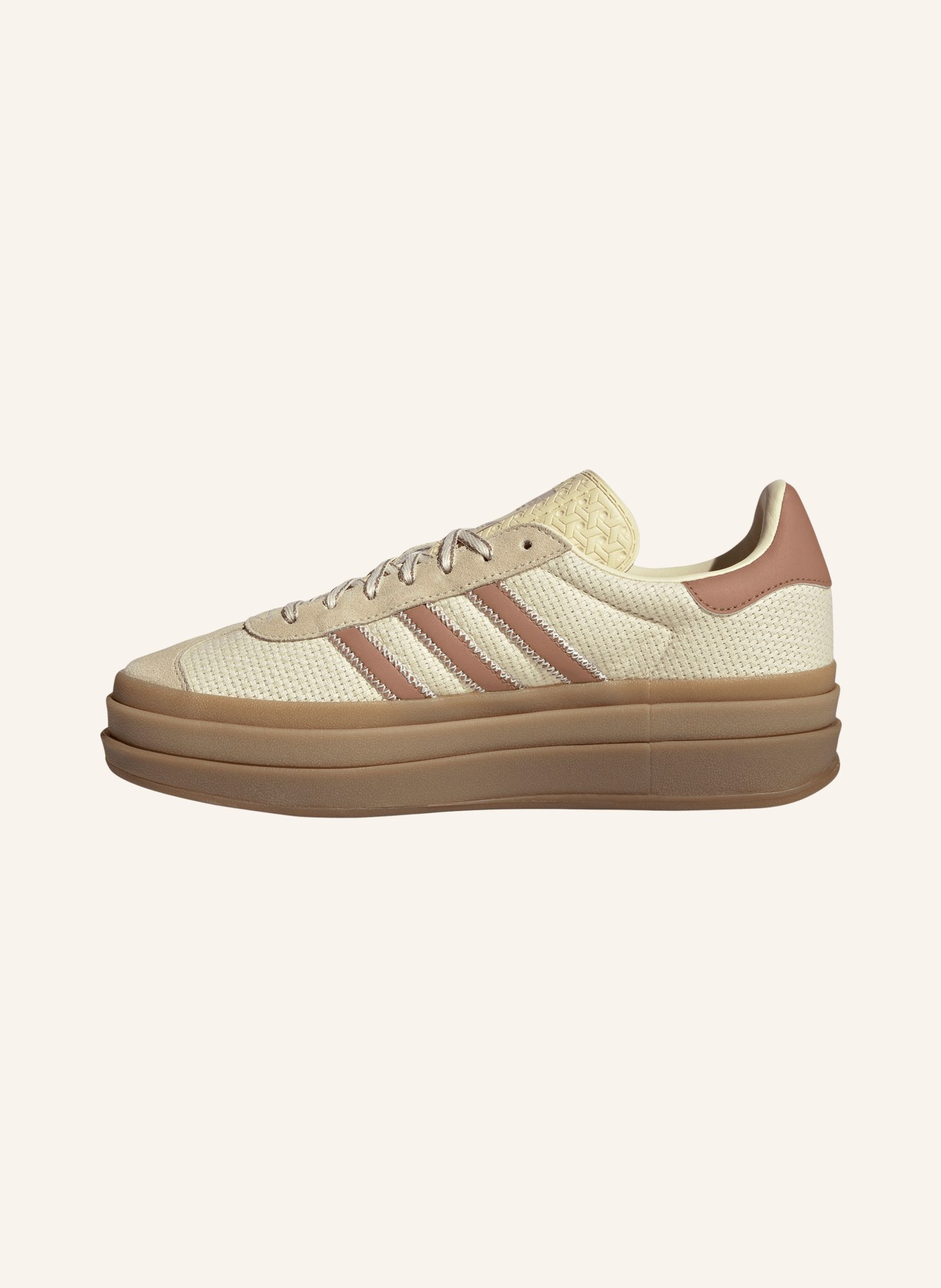 adidas Originals Sneakers GAZELLE BOLD: CRÈME / ROUGE CLAIR