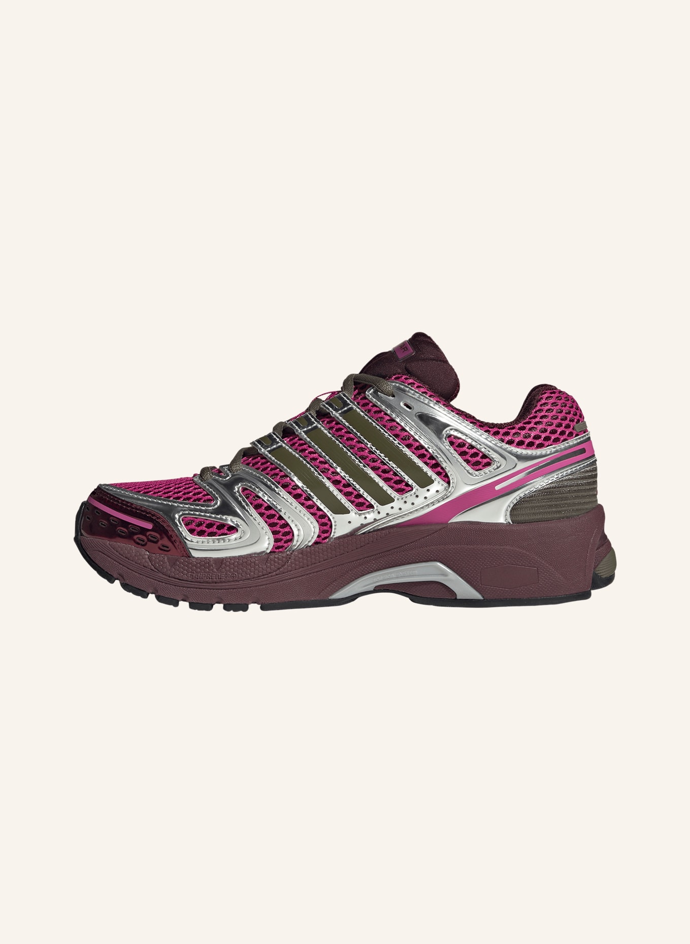 adidas Originals ADISTAR CONTROL 5 Sneakers: PINK / SILVER / KHAKI