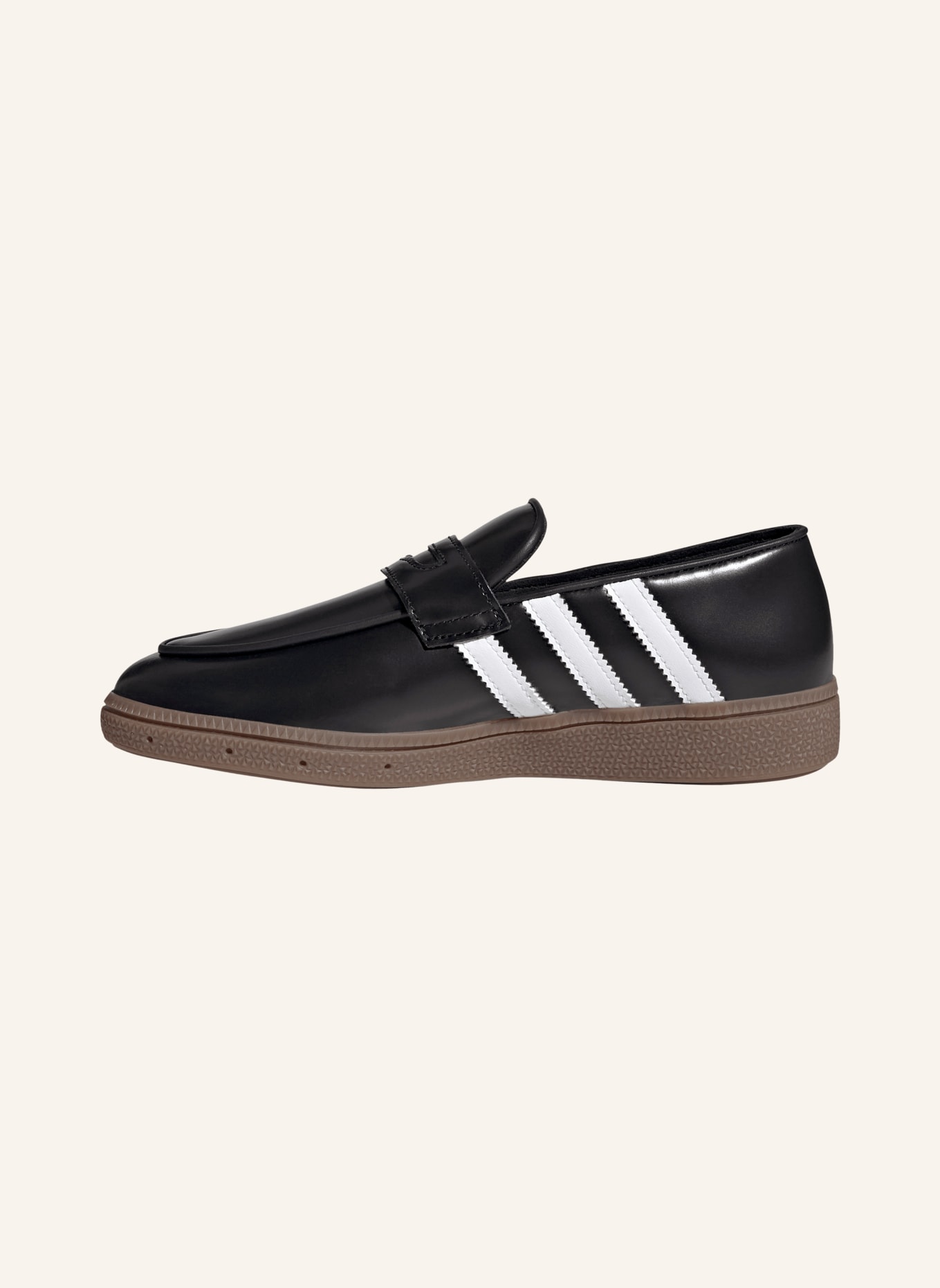 adidas Originals Loafers à barrette HANDBALL SPEZIAL: NOIR / BLANC