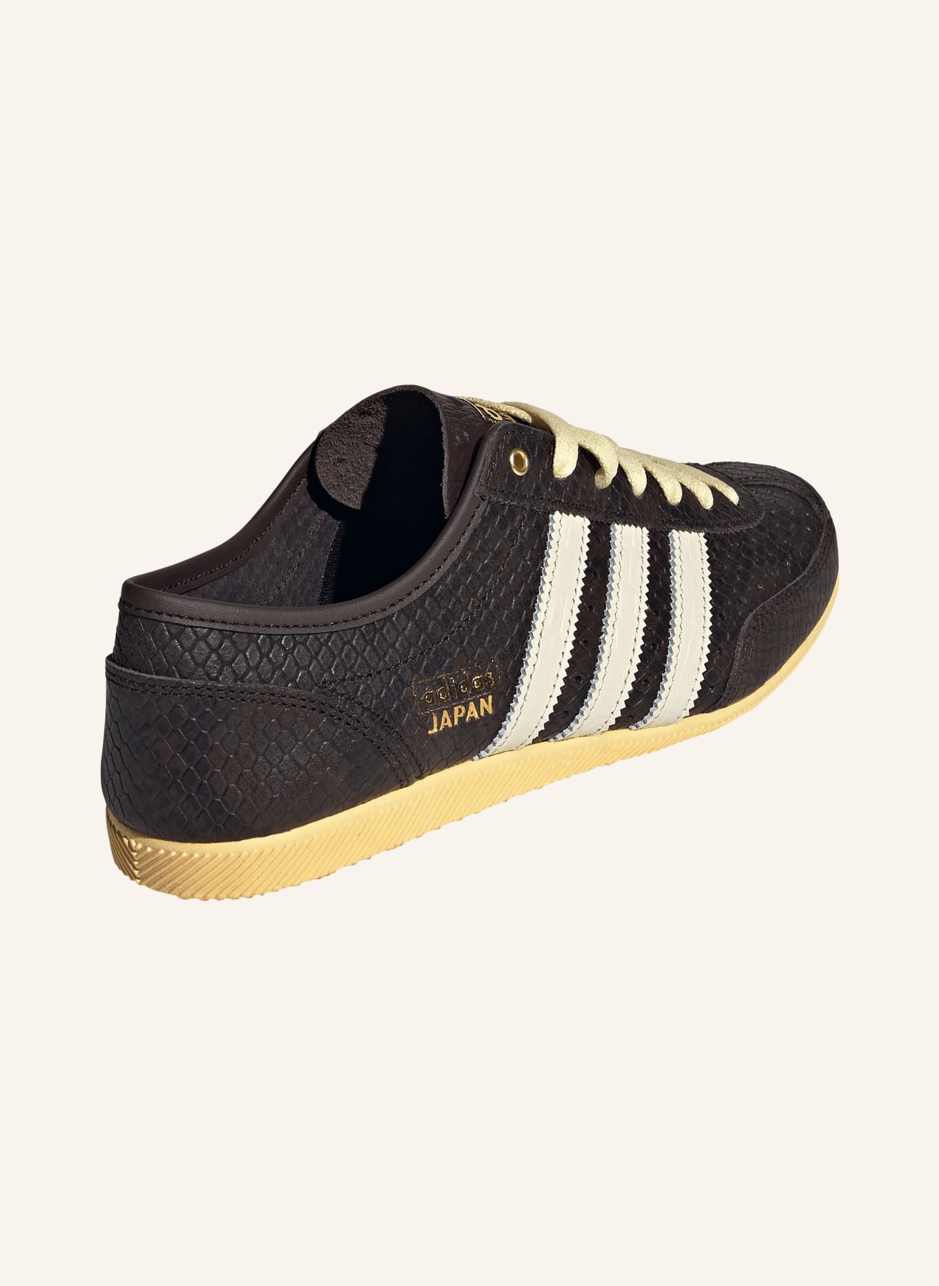 adidas Originals JAPAN DECON Sneakers: DARK BROWN / WHITE