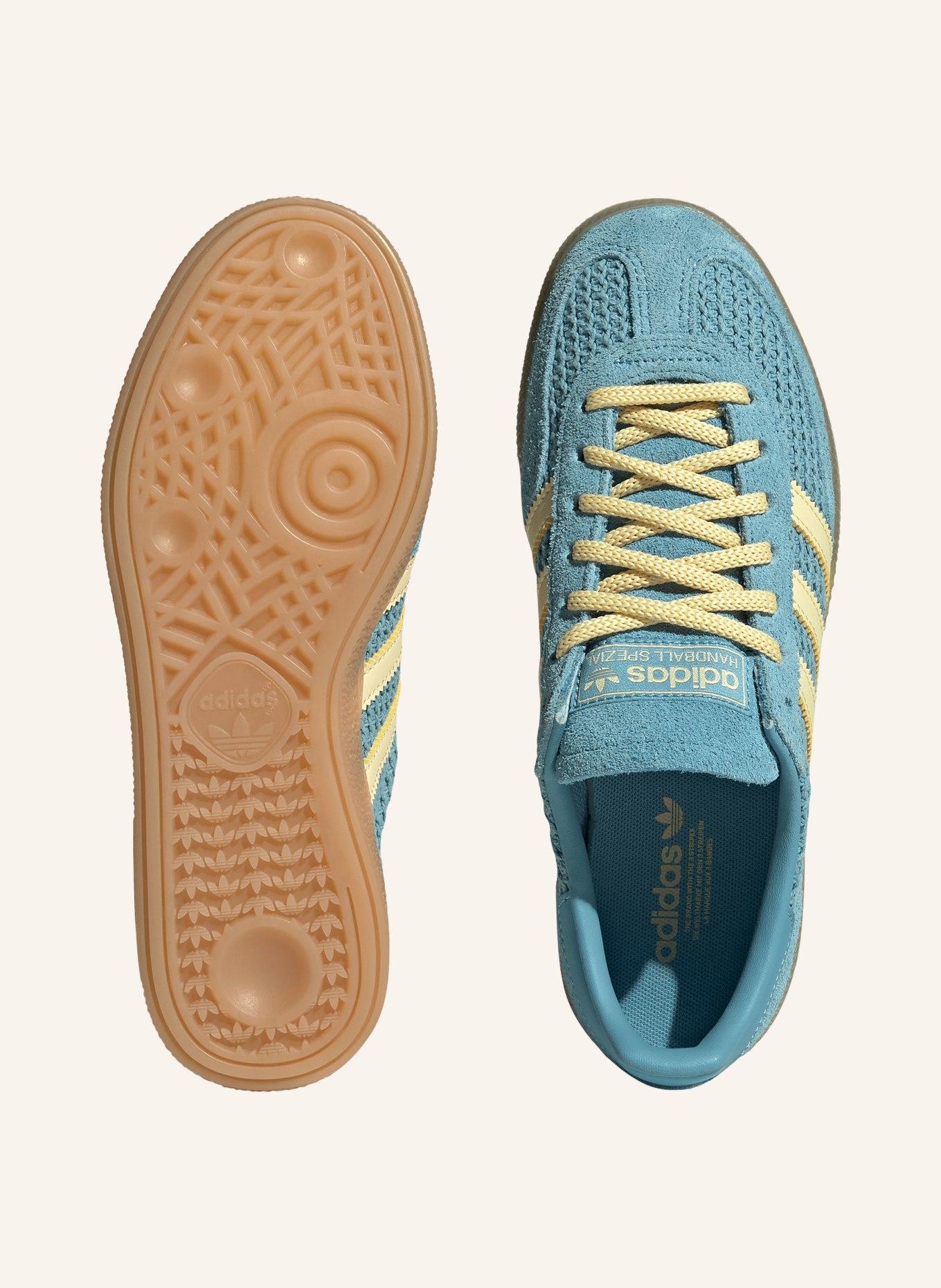adidas Originals Sneaker HANDBALL SPEZIAL: HELLBLAU / ECRU