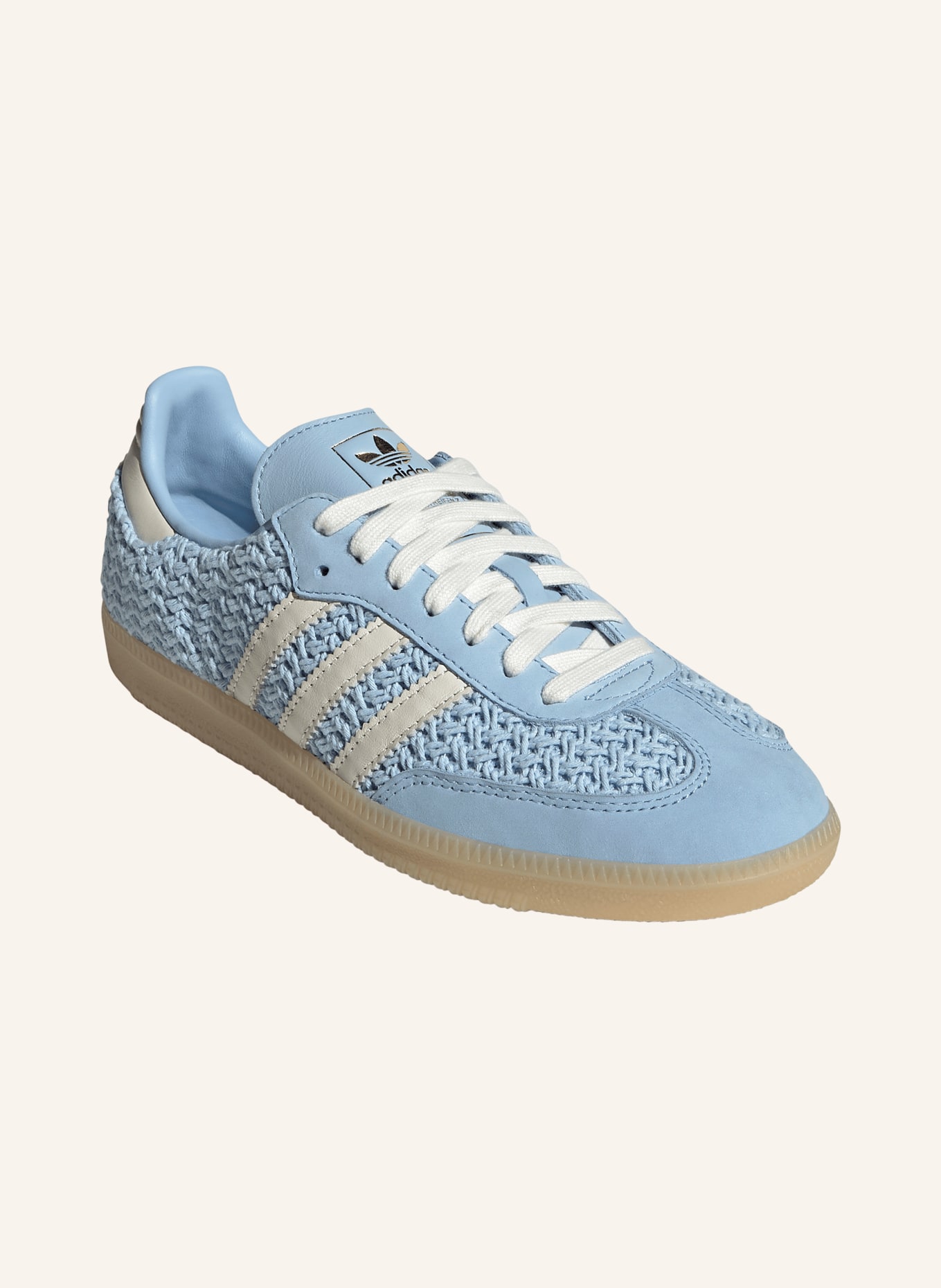 adidas Originals Sneaker SAMBA OG: HELLBLAU / CREME