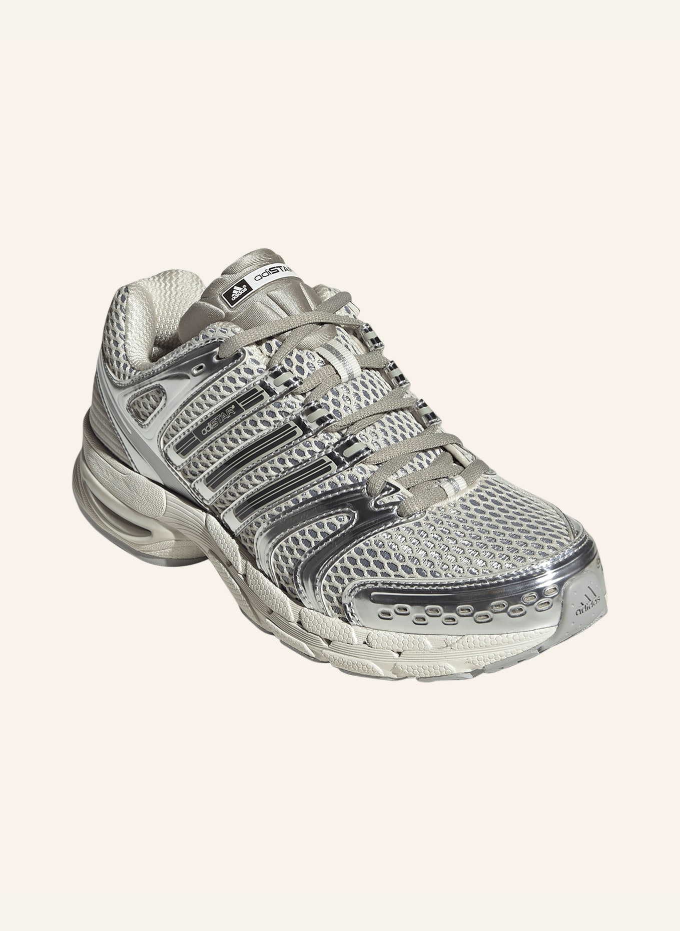 adidas Originals Sneakersy ADISTAR CONTROL 5: KREMOWY / SREBRNY / SZARY