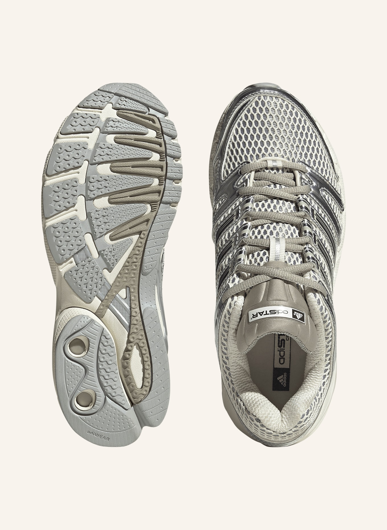 adidas Originals Sneakersy ADISTAR CONTROL 5: KREMOWY / SREBRNY / SZARY