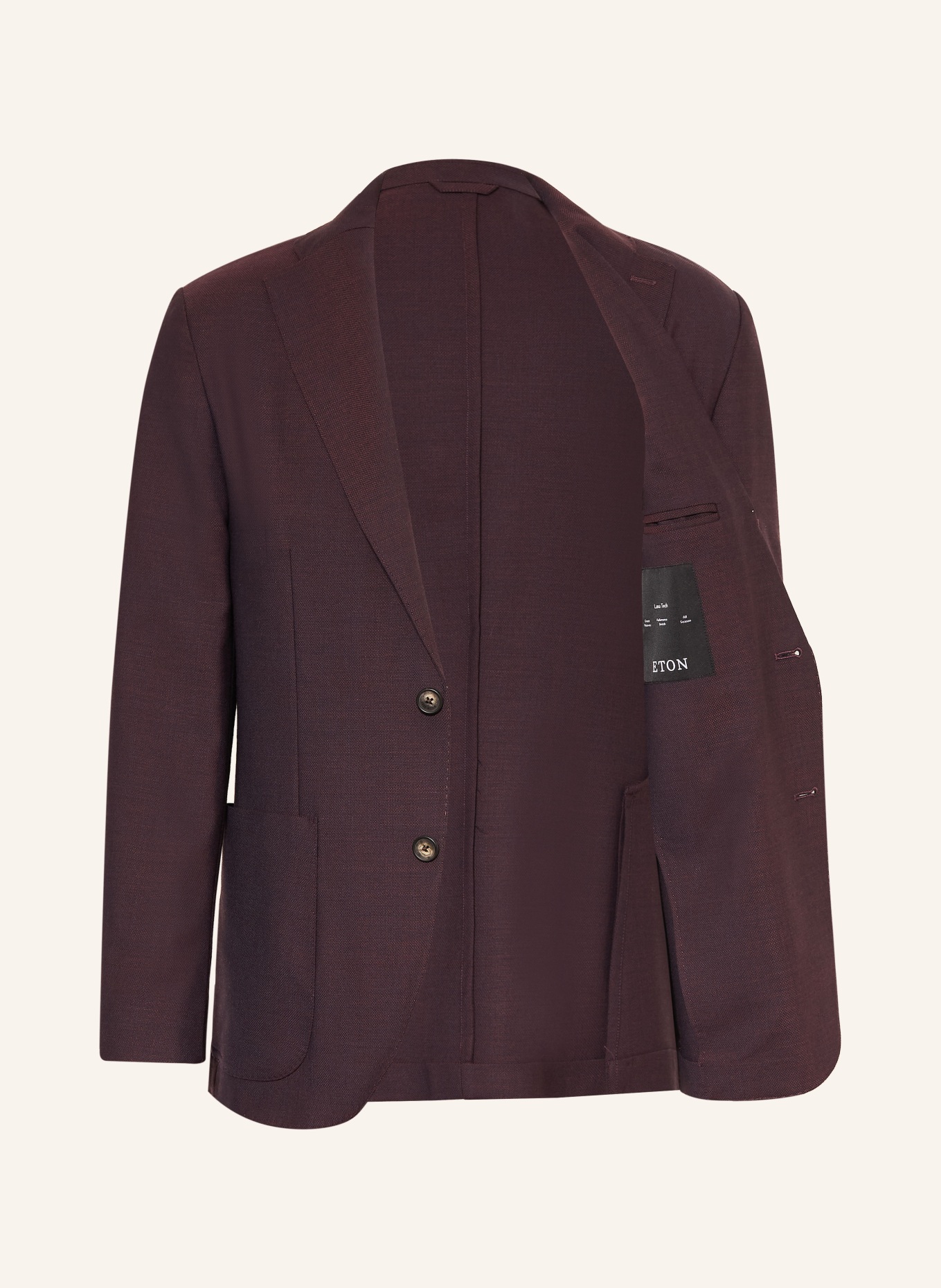 ETON Sakko Tailored Fit: DUNKELROT