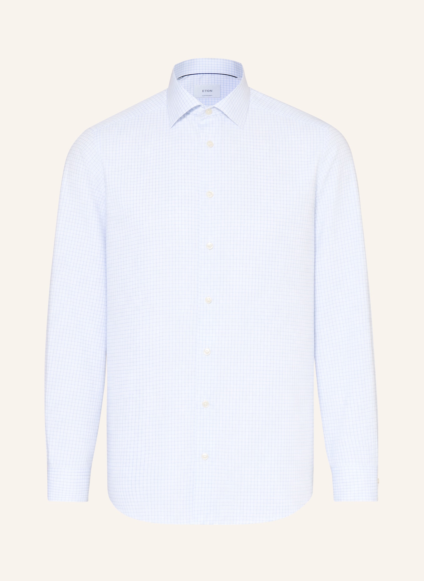 ETON Hemd Contemporary Fit: WEISS / BLAU