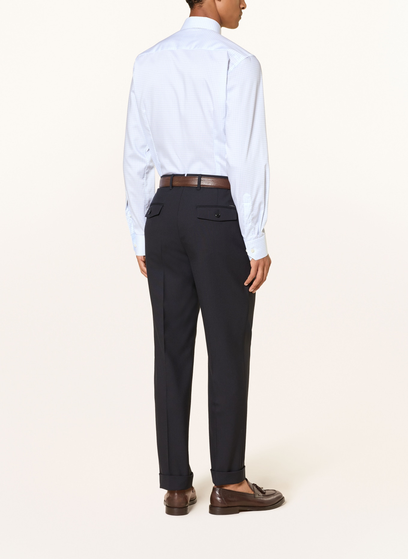 ETON Hemd Contemporary Fit: WEISS / BLAU