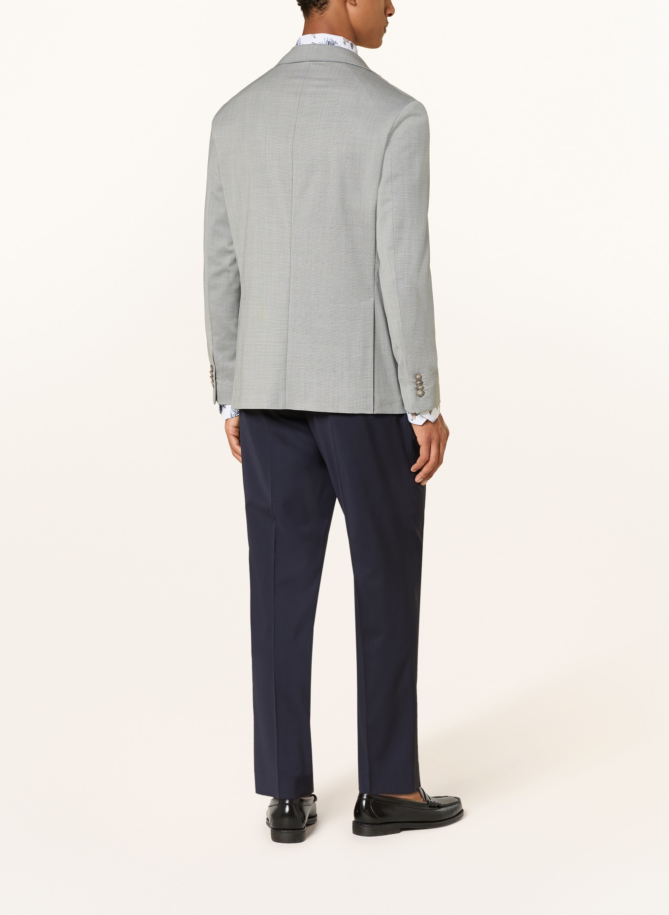 ETON Sakko Slim Fit: HELLGRAU