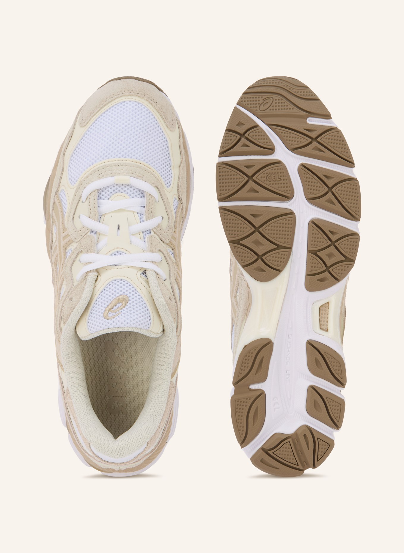 ASICS Sneaker GEL-NYC: BEIGE / WEISS