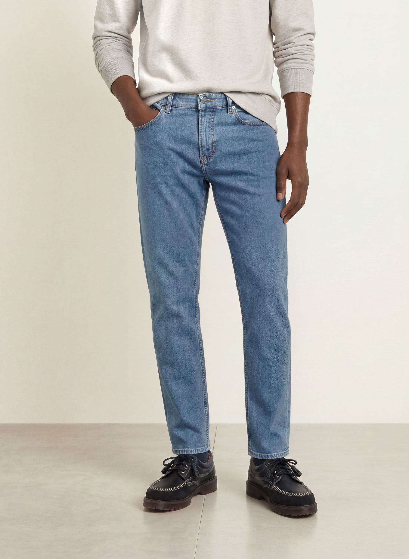 BOSS Jeans RE.MAINE Regular Fit: 433 BRIGHT BLUE