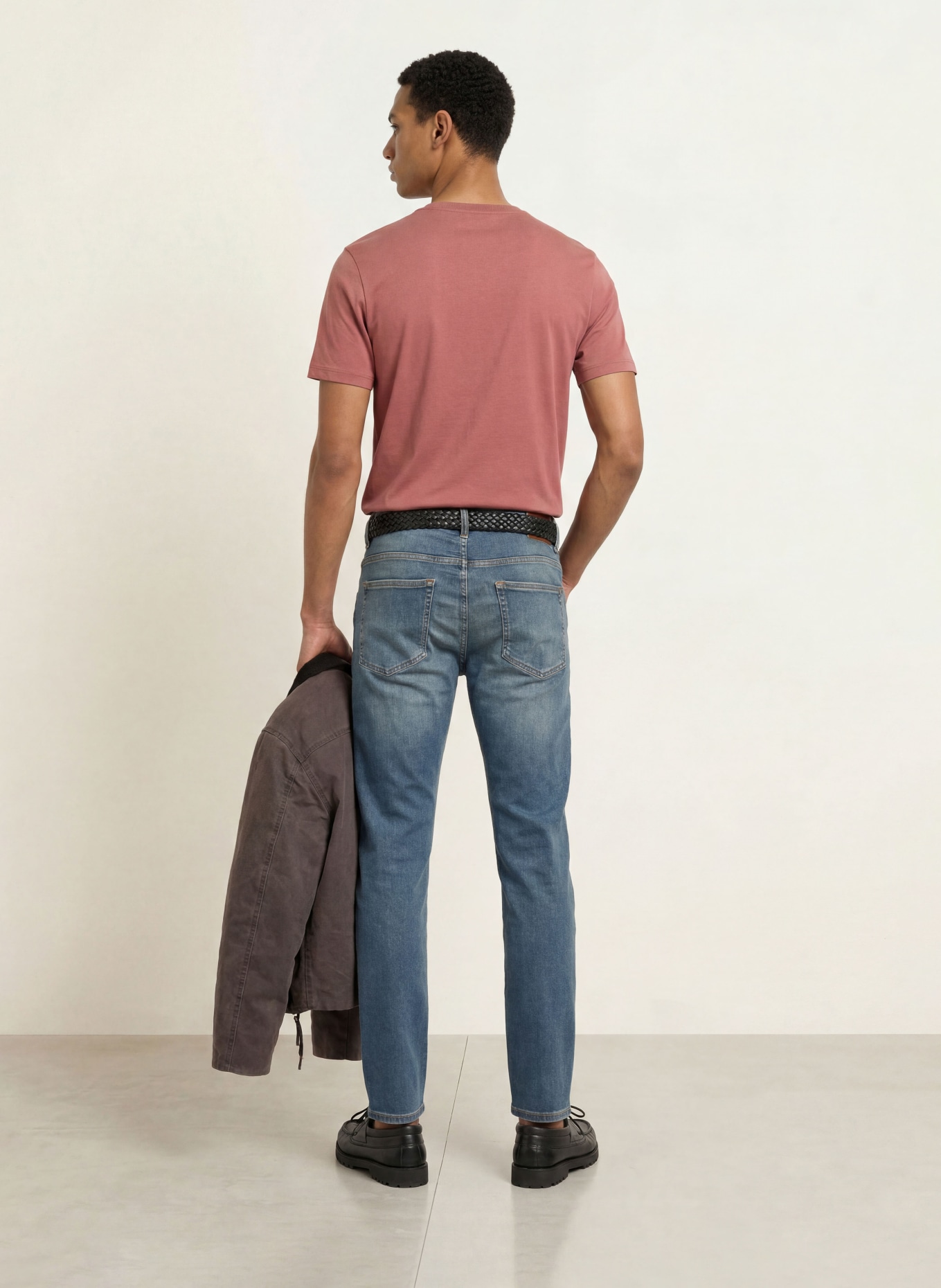 BOSS Jeans DELAWARE Slim Fit: 034 MEDIUM GREY