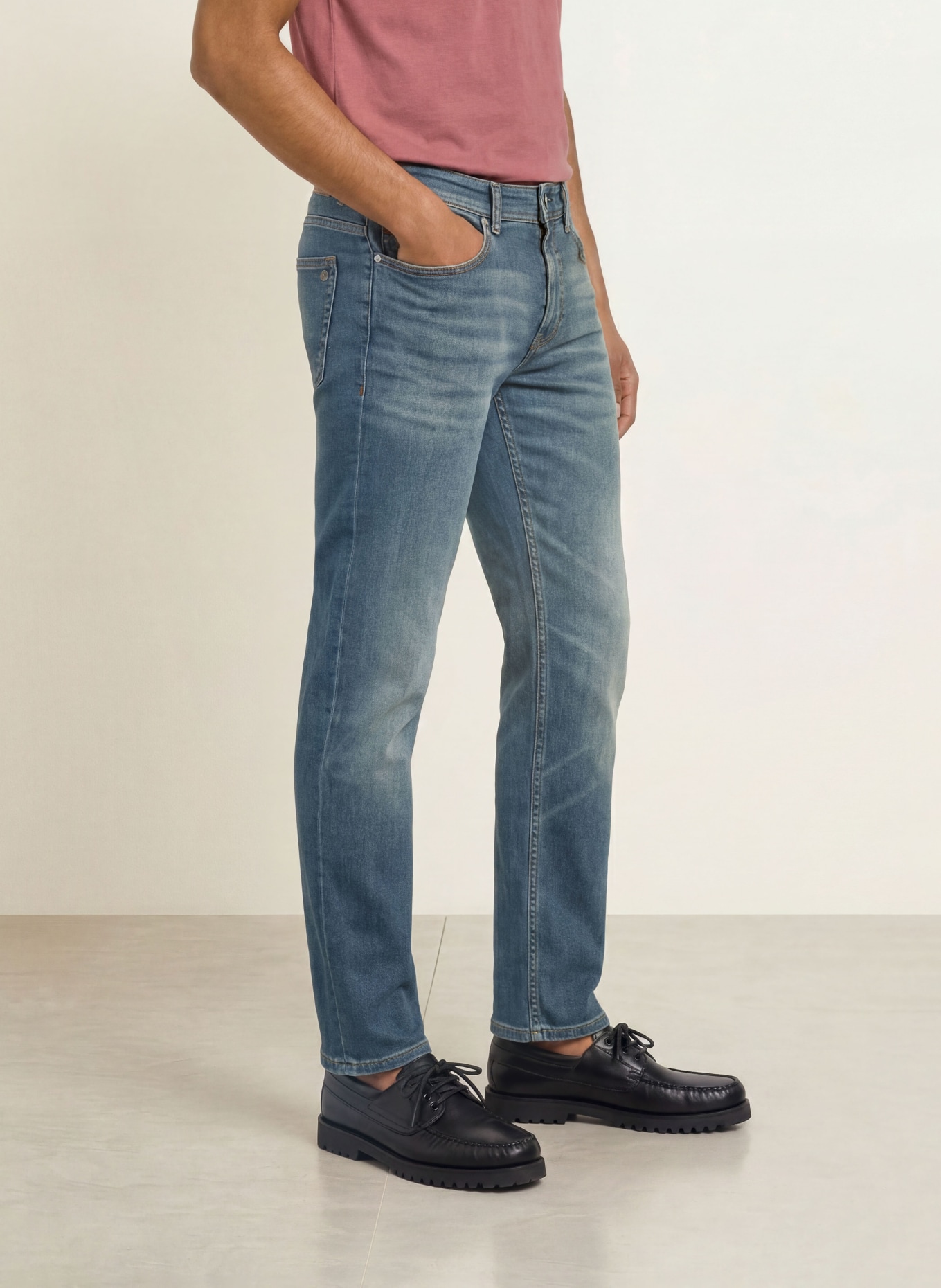 BOSS Jeans DELAWARE Slim Fit: 034 MEDIUM GREY