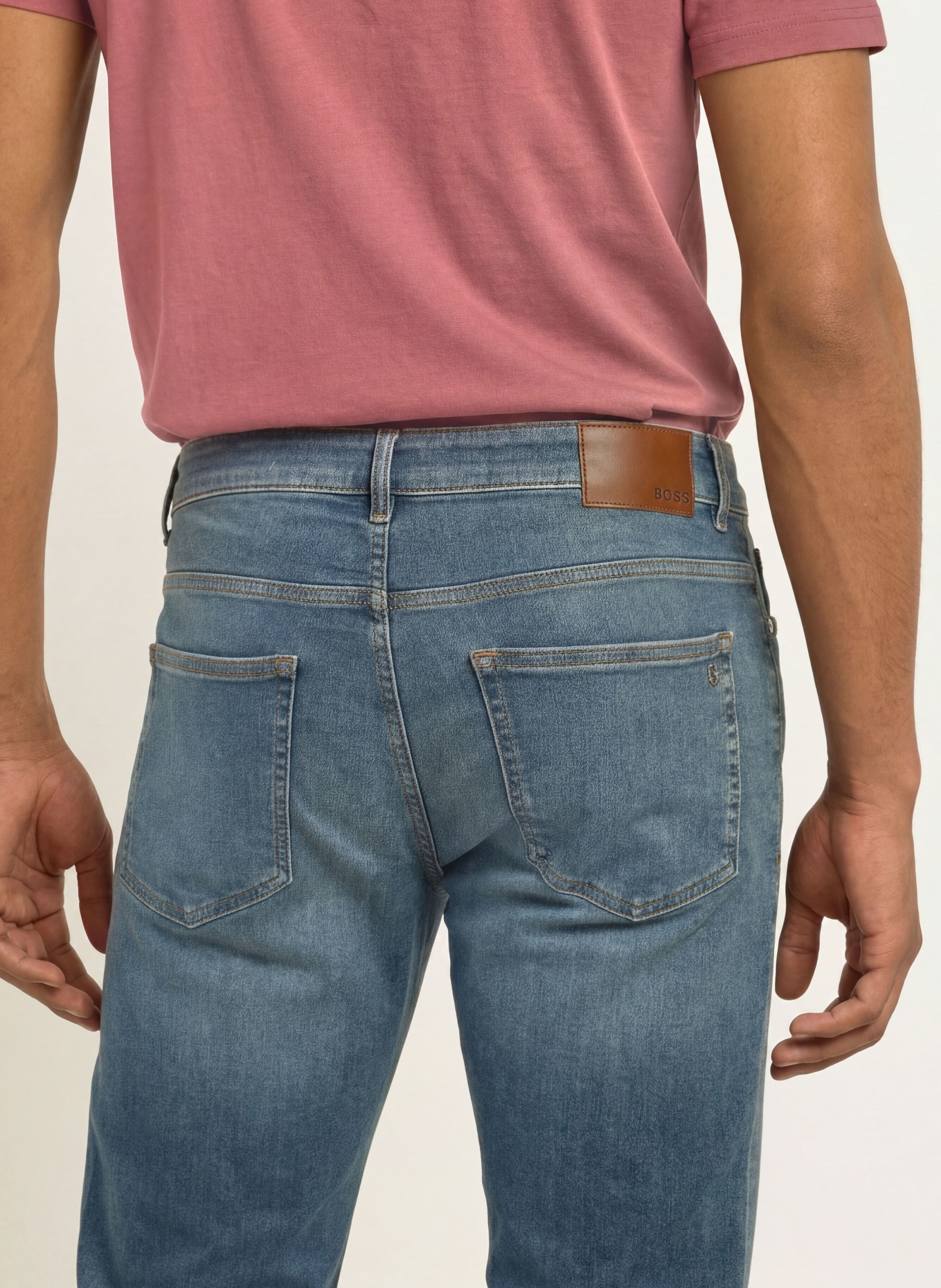 BOSS Jeans DELAWARE Slim Fit: 034 MEDIUM GREY