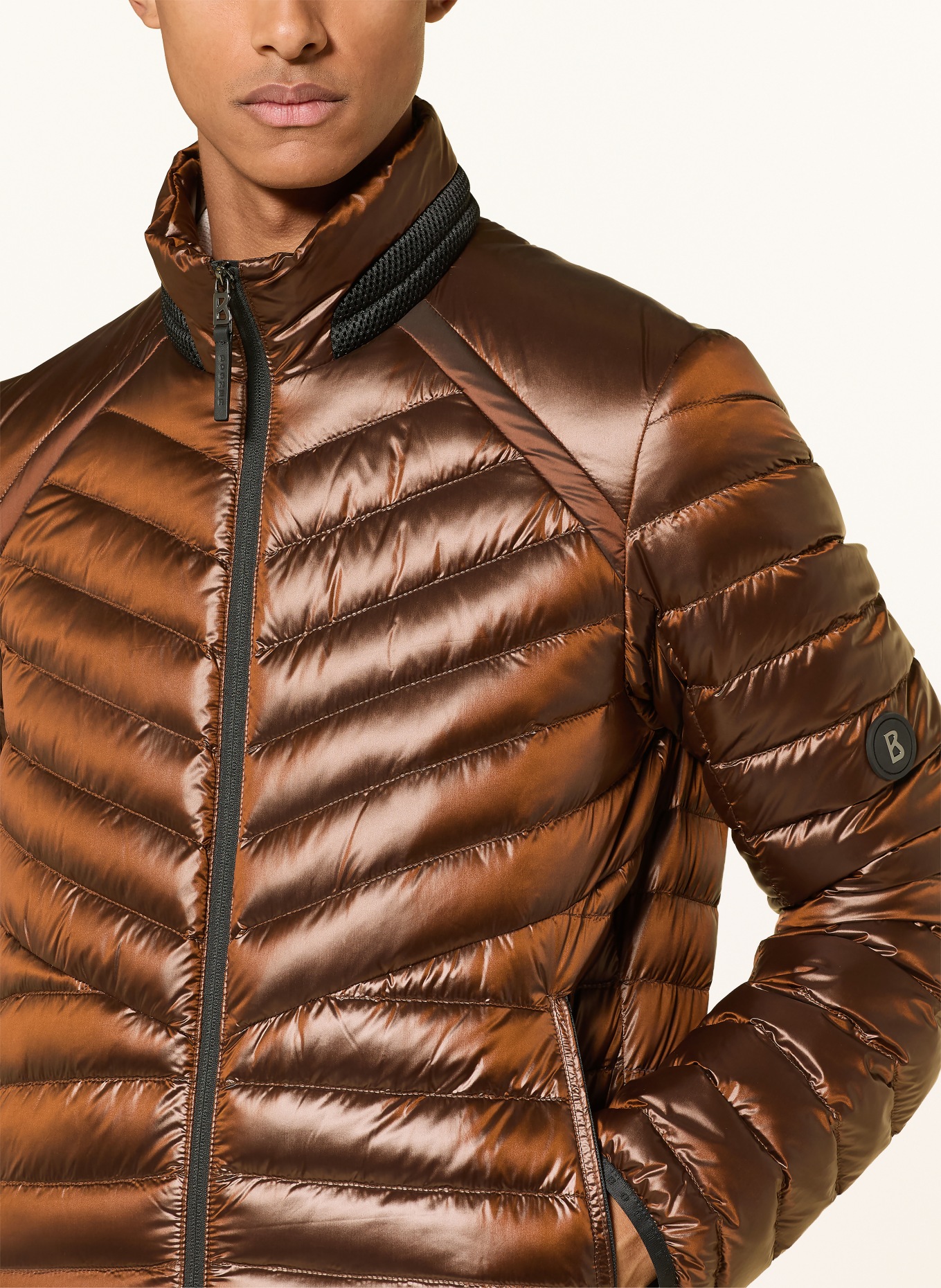 BOGNER LIMAN-D Lightweight Down Jacket: BROWN