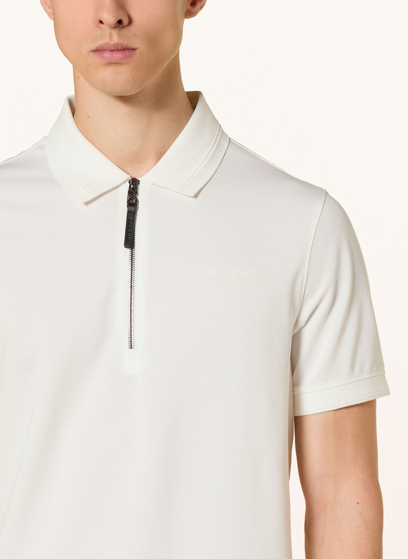 BOGNER Piqué-Poloshirt TIMO Regular FIt: ECRU