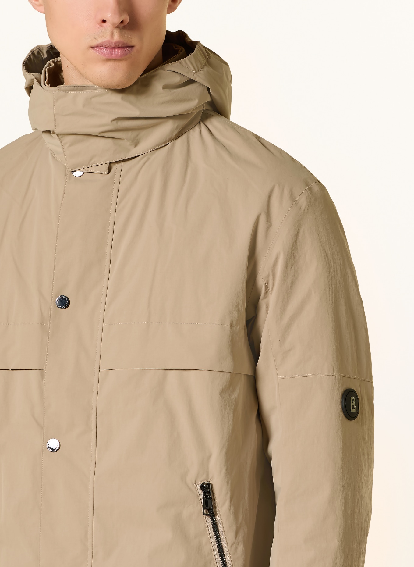 BOGNER Parka FRANKY-T mit abnehmbarer Kapuze: BEIGE
