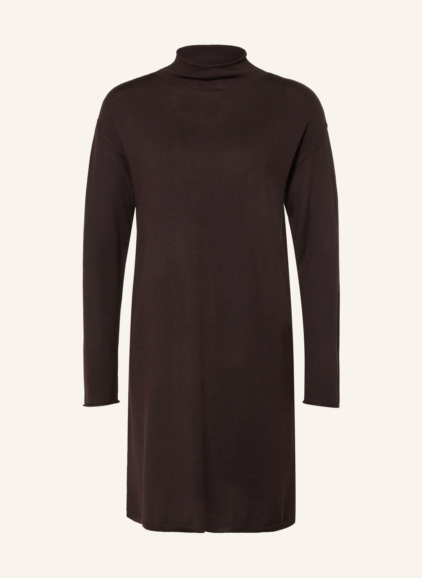 darling harbour Knit dress: DARK CHOCOLATE