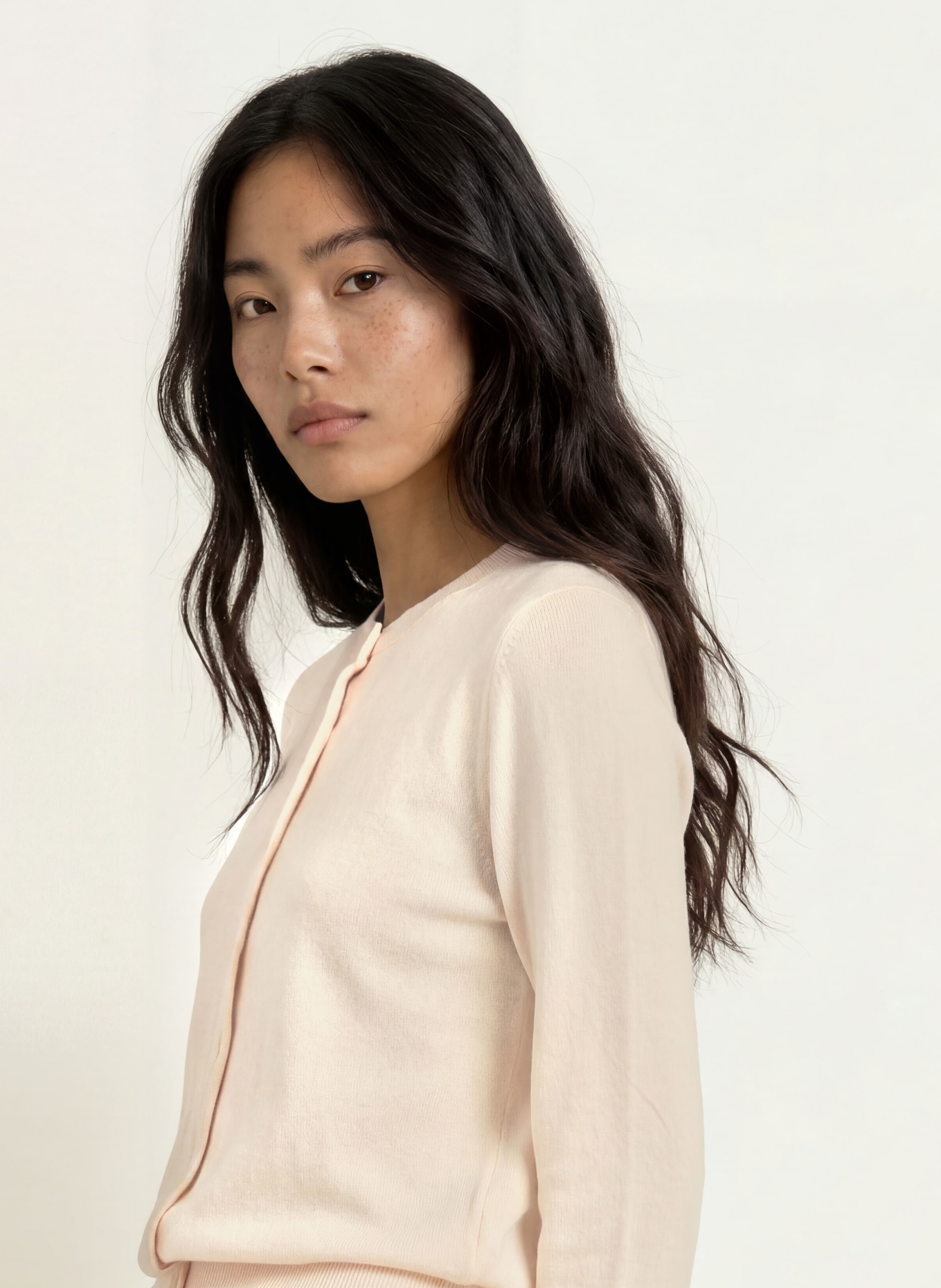 darling harbour Vest van merinowol: OFFWHITE