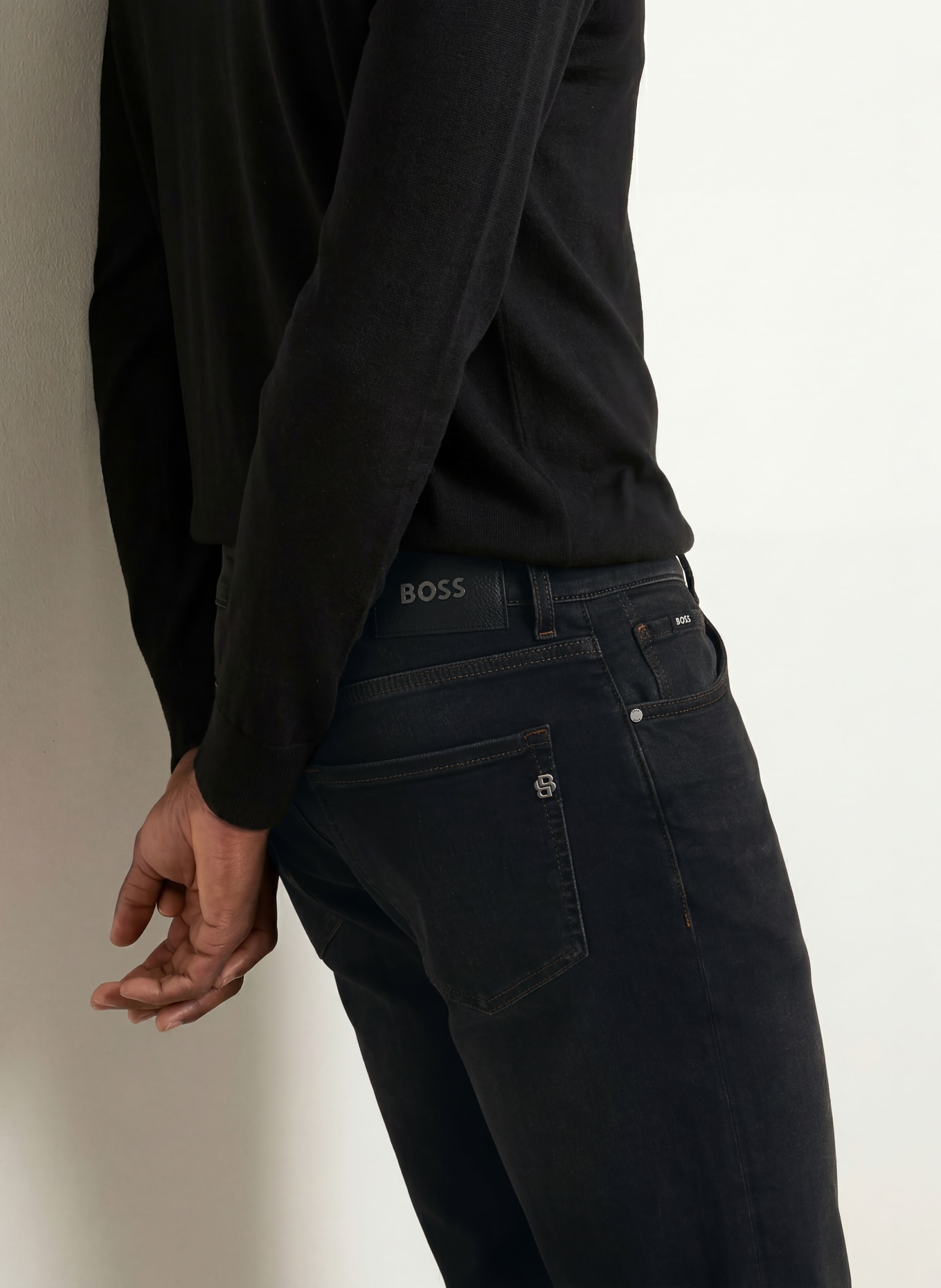 BOSS Jeans RE.MAINE Regular Fit: 009 BLACK
