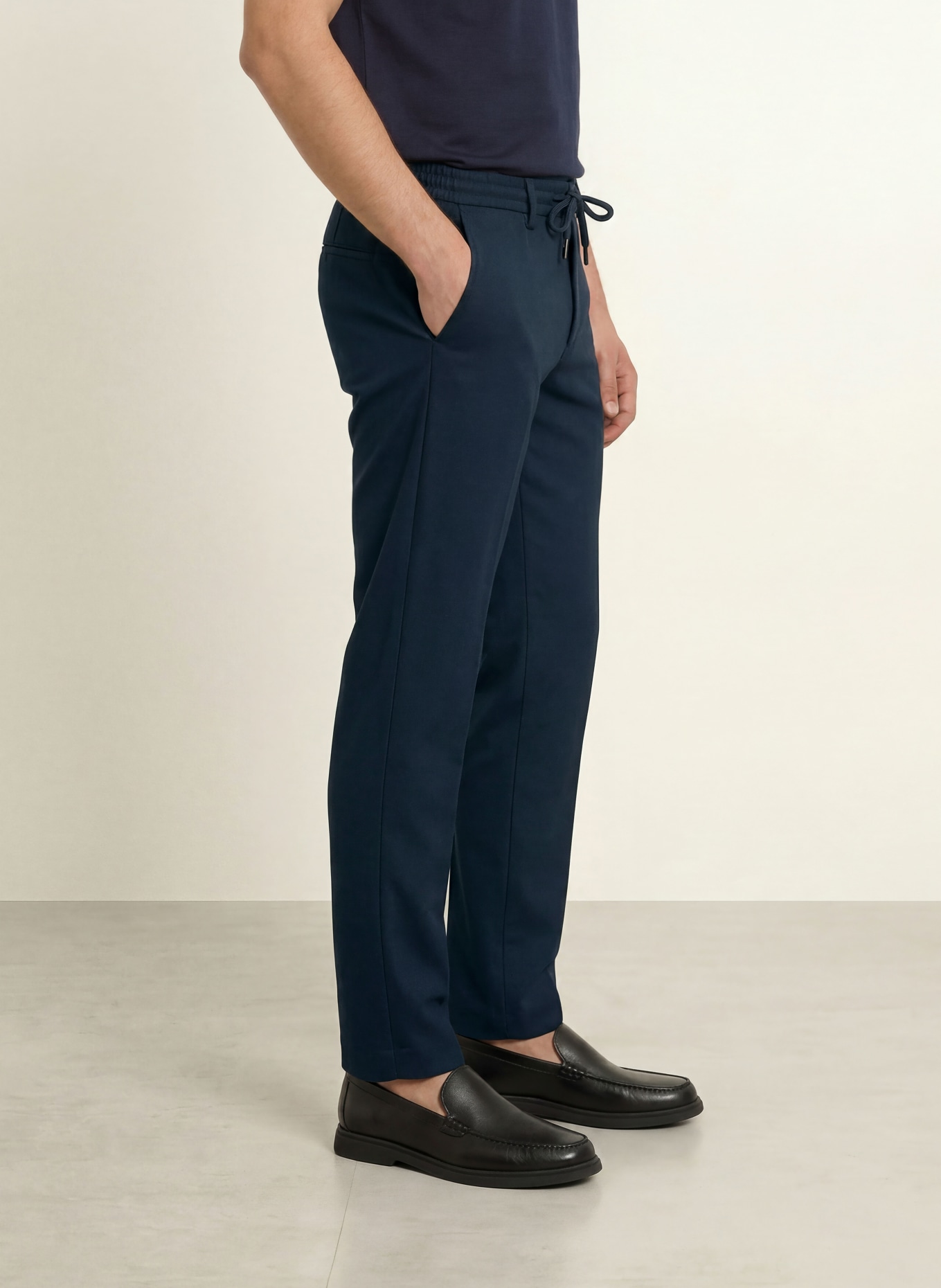 BOSS Chino KANE Modern Regular Fit: DONKERBLAUW