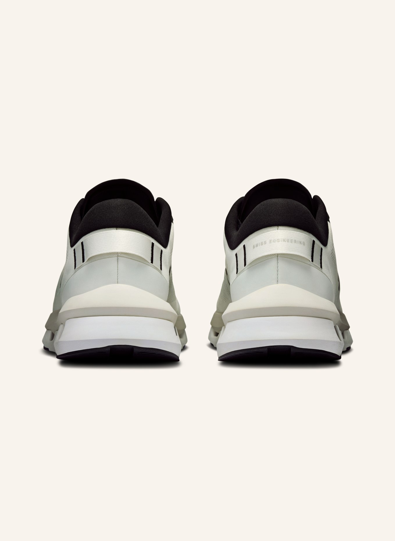 On CLOUDZONE Sneakers: CREAM / BLACK