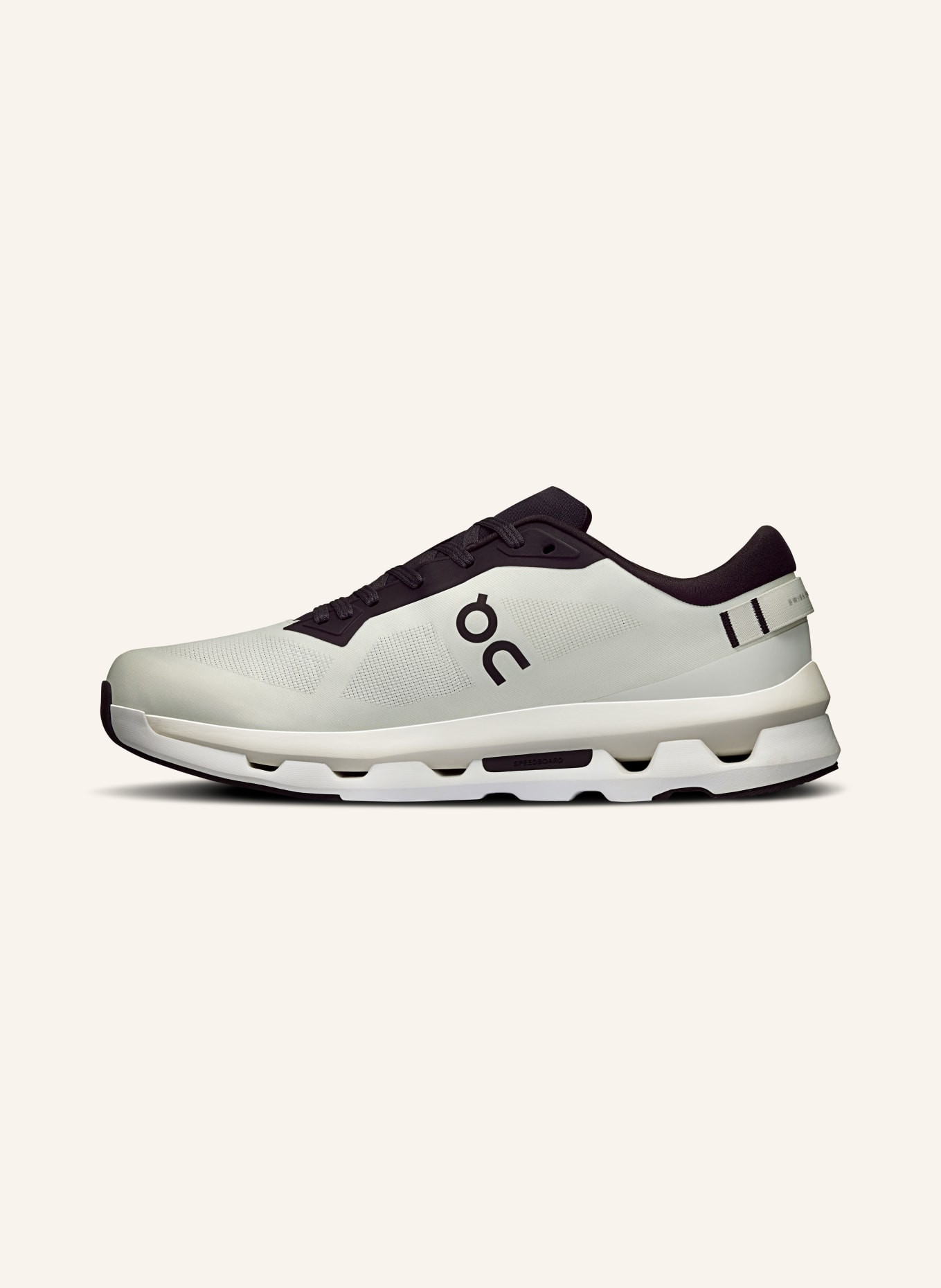 On CLOUDZONE Sneakers: CREAM / BLACK