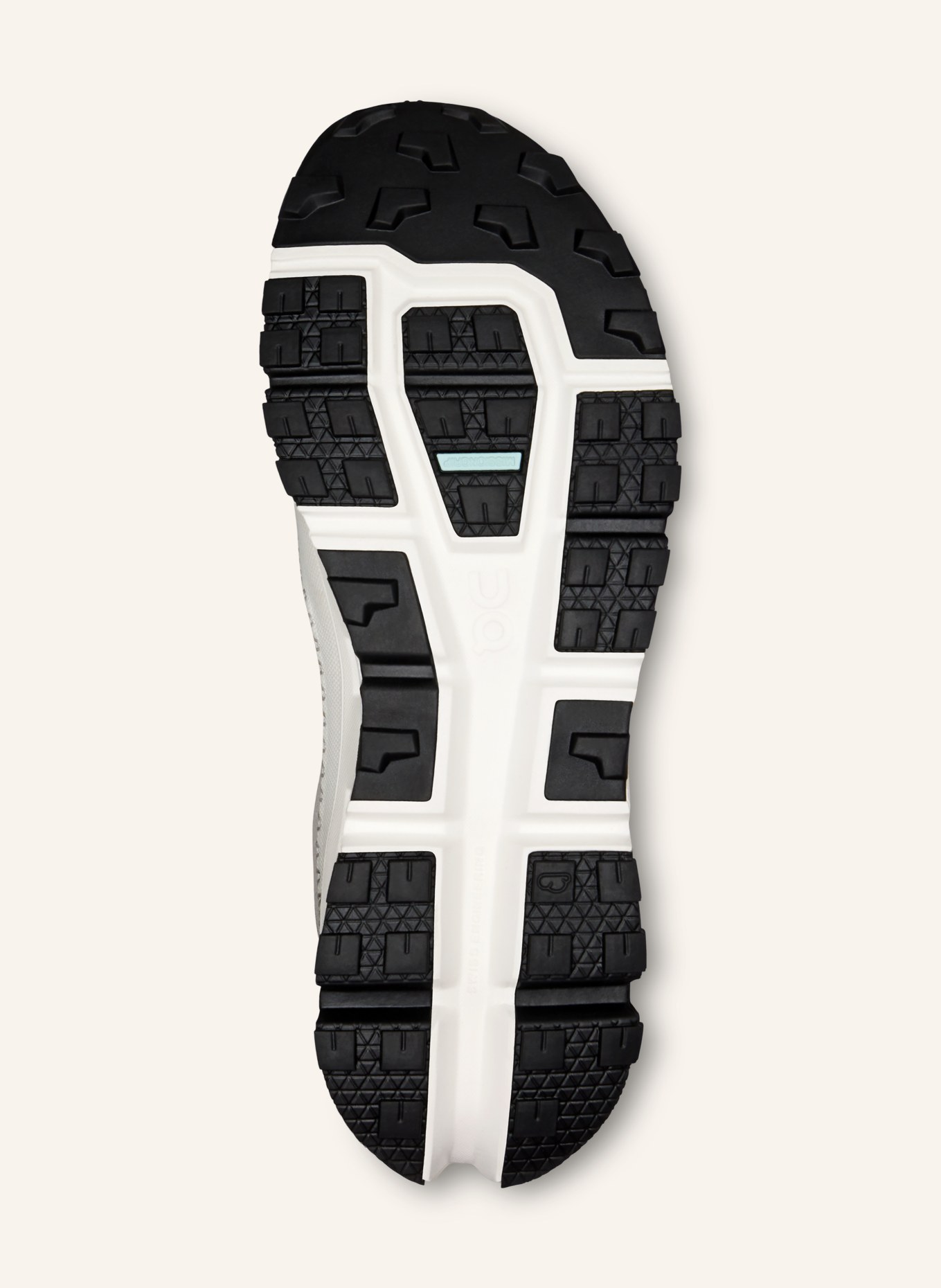 On CLOUDAWAY 2 Sneakers: LIGHT GRAY / BEIGE / BLACK